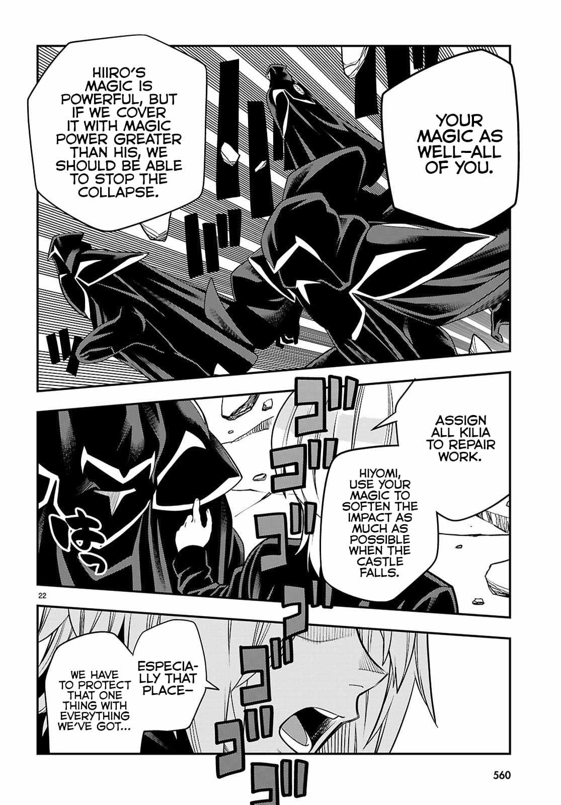 Konjiki No Moji Tsukai - Yuusha Yonin Ni Makikomareta Unique Cheat Chapter 128 - Page 21 in English