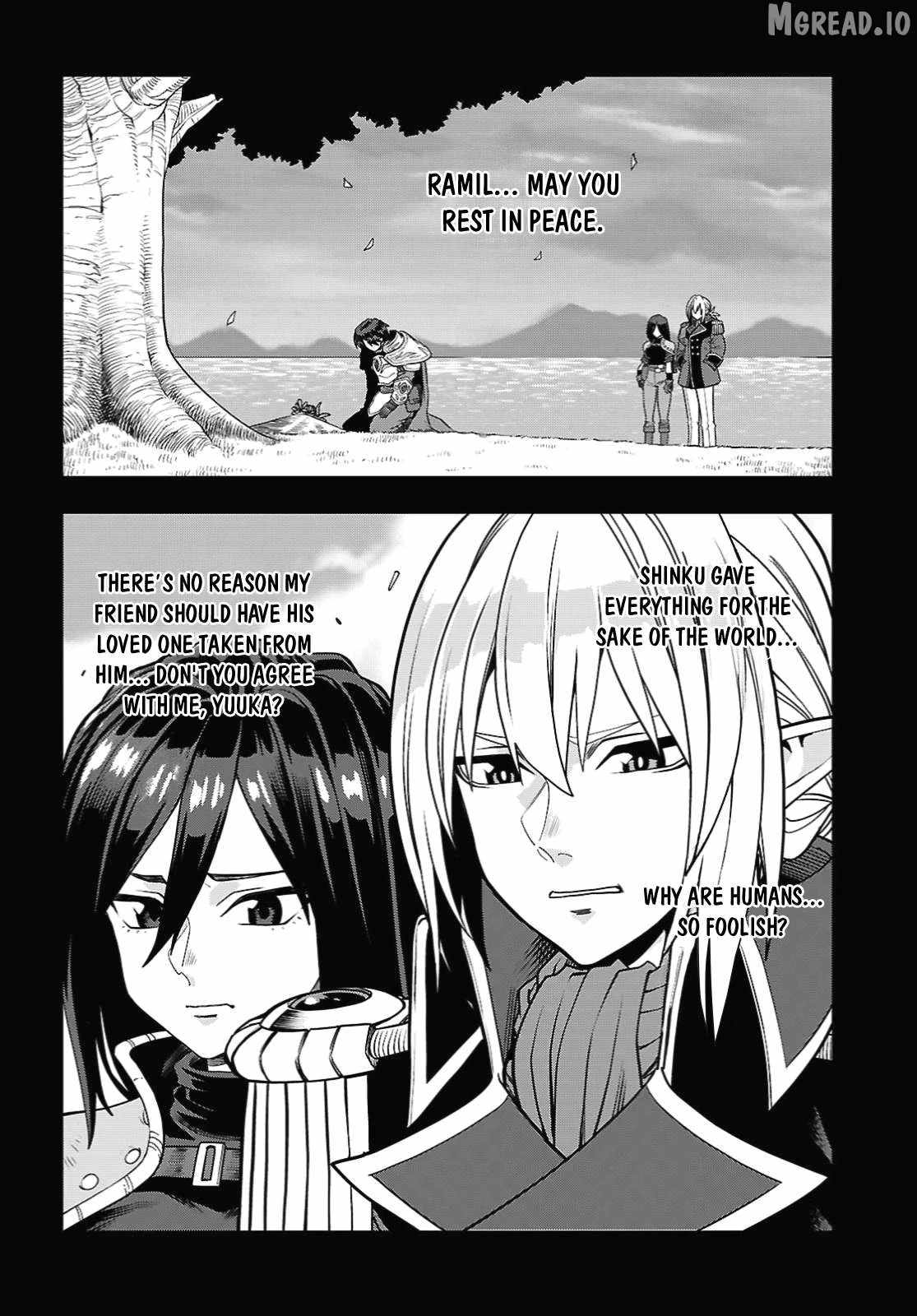 Konjiki No Moji Tsukai - Yuusha Yonin Ni Makikomareta Unique Cheat Chapter 129 - Page 12 in English