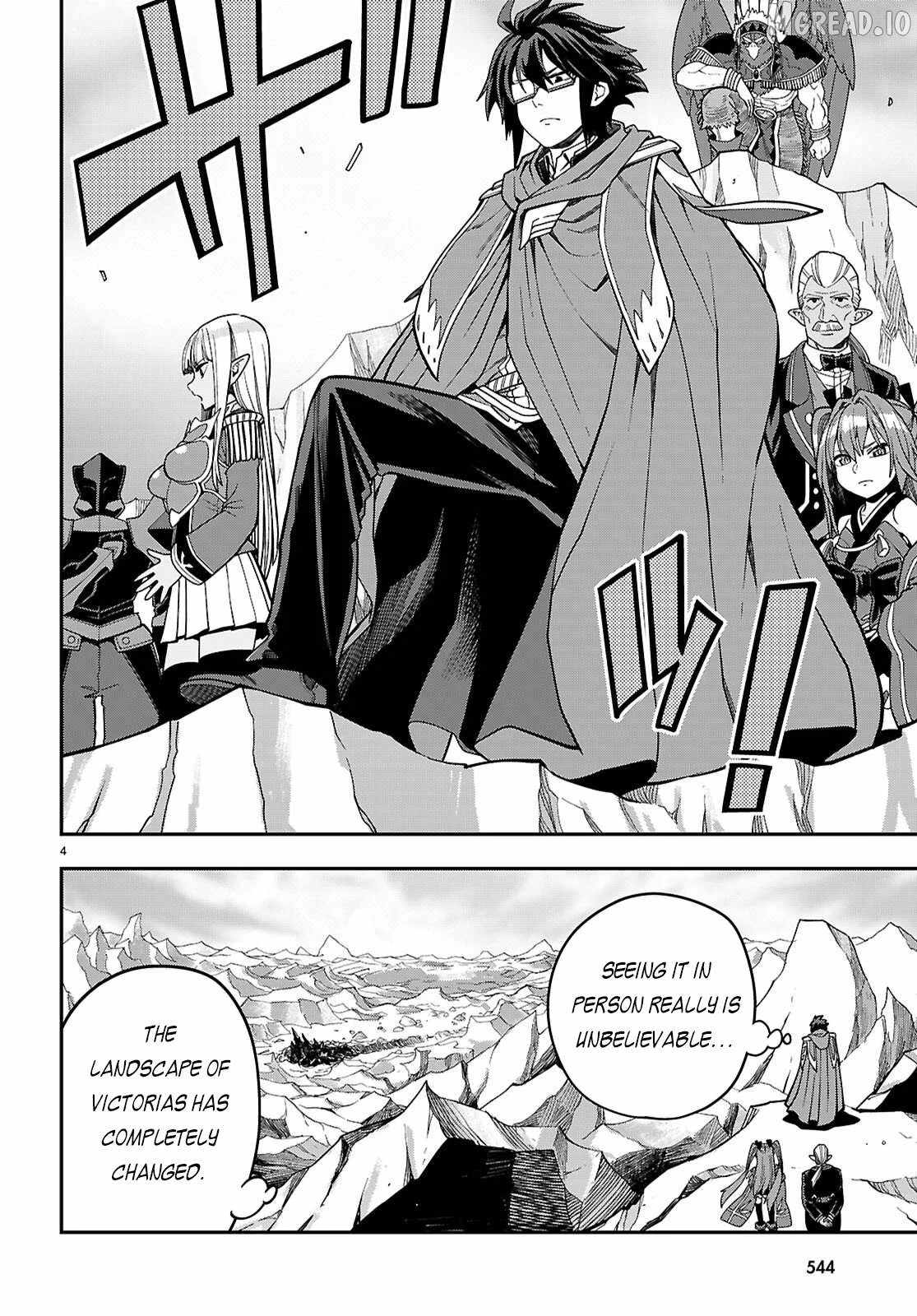 Konjiki No Moji Tsukai - Yuusha Yonin Ni Makikomareta Unique Cheat Chapter 130 - Page 4 in English