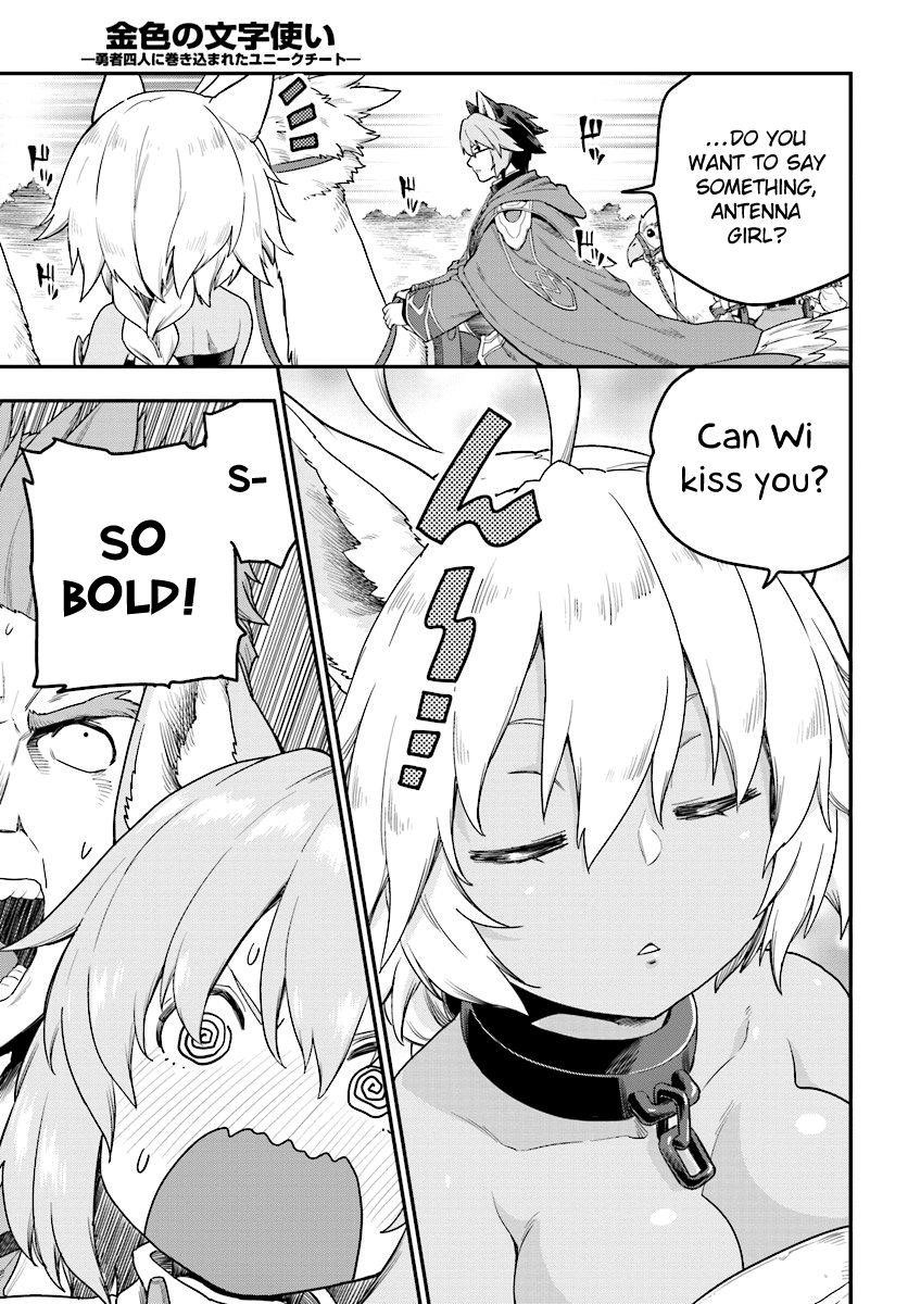 Konjiki No Moji Tsukai - Yuusha Yonin Ni Makikomareta Unique Cheat Chapter 24 - Page 7 in English
