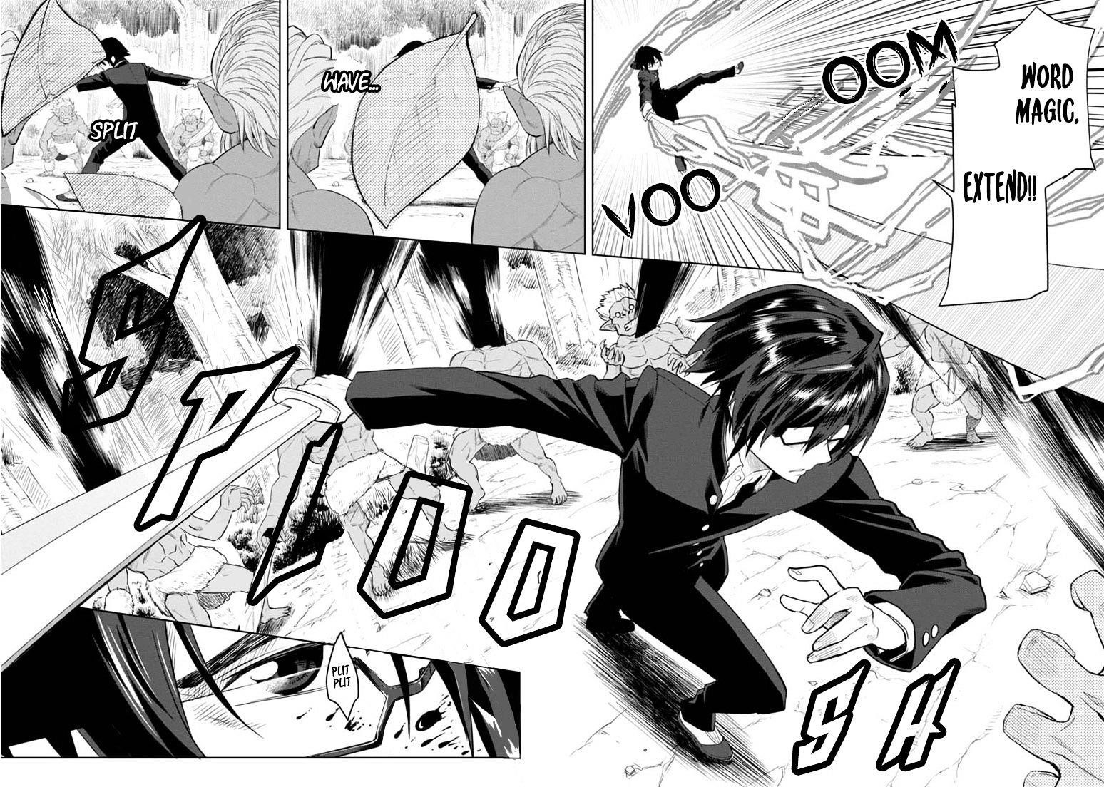 Konjiki No Moji Tsukai - Yuusha Yonin Ni Makikomareta Unique Cheat Chapter 3 - Page 14 in English