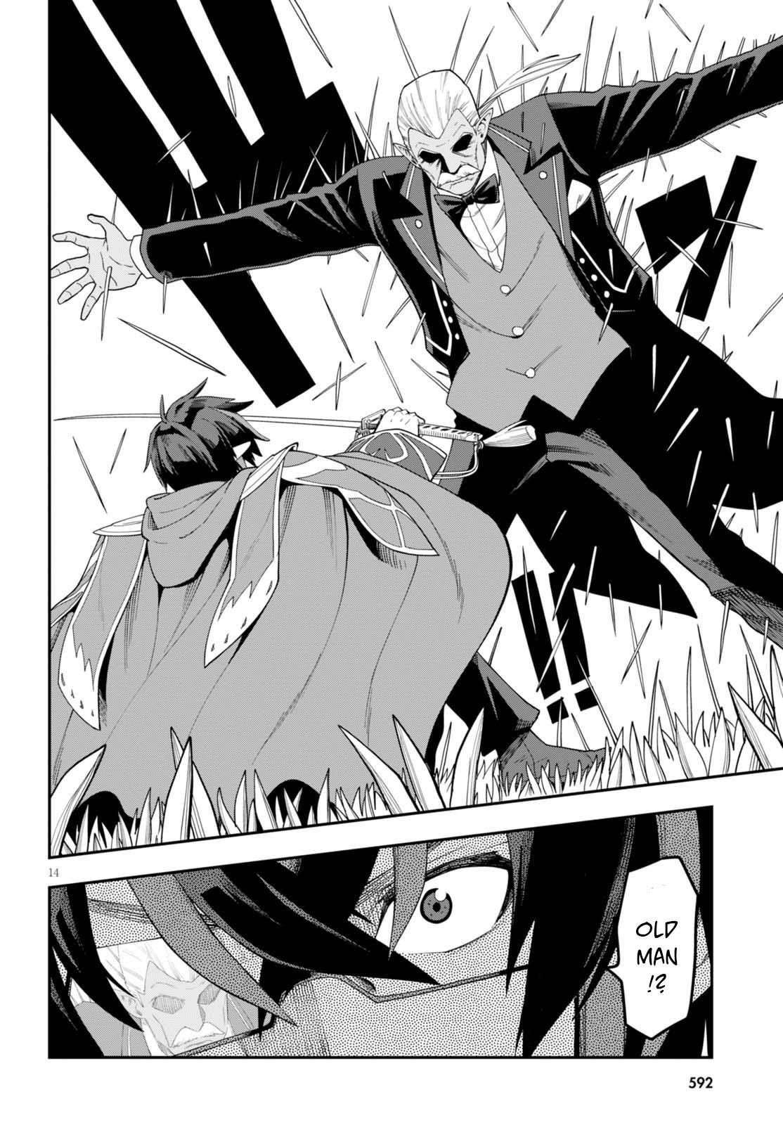Konjiki No Moji Tsukai - Yuusha Yonin Ni Makikomareta Unique Cheat Chapter 37 - Page 14 in English