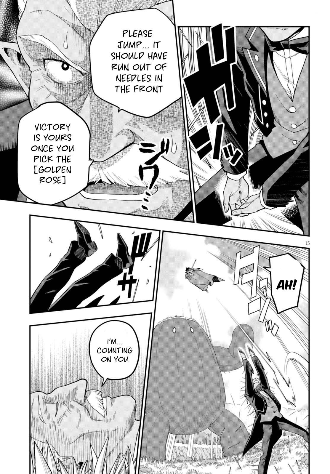 Konjiki No Moji Tsukai - Yuusha Yonin Ni Makikomareta Unique Cheat Chapter 37 - Page 15 in English