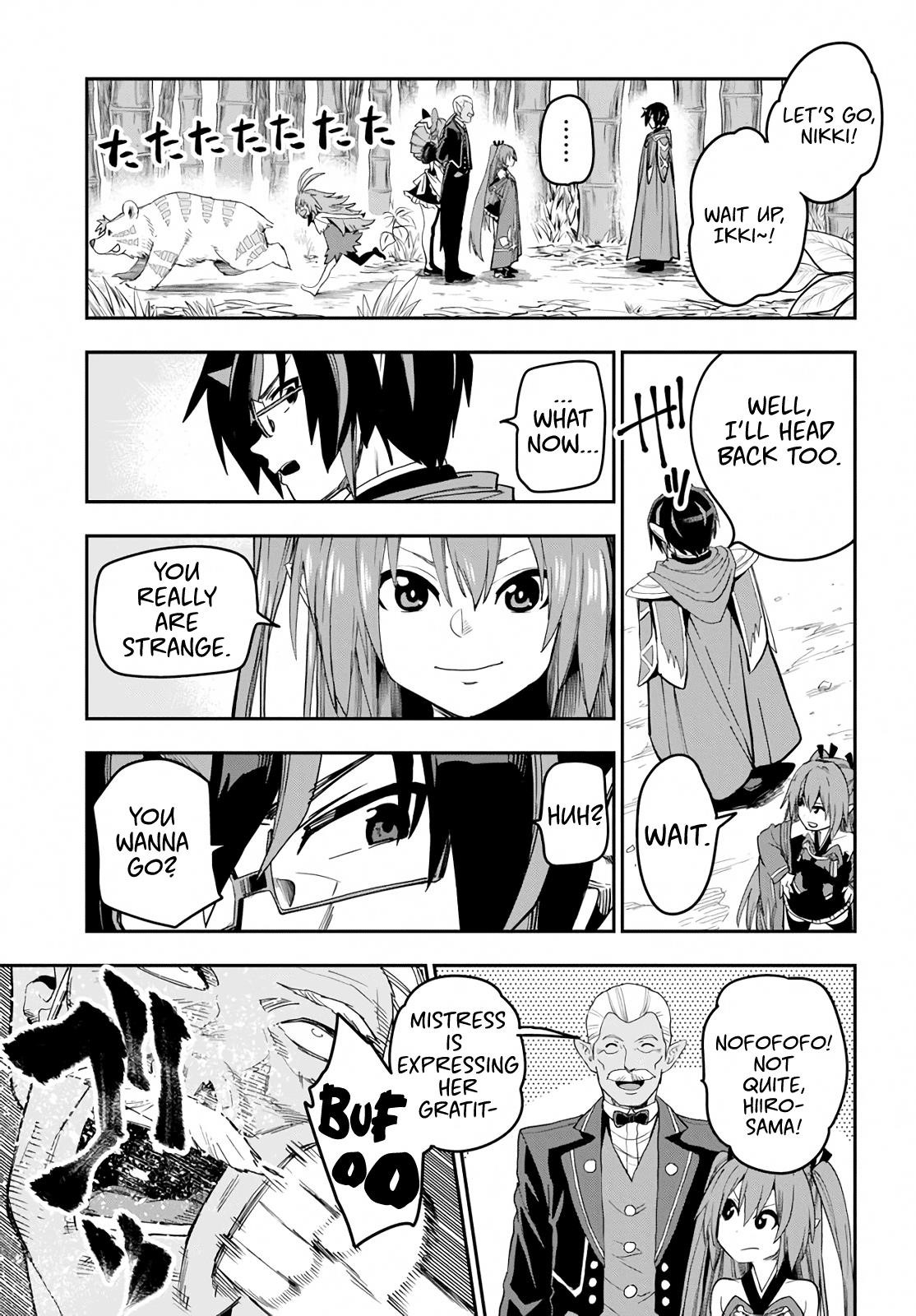 Konjiki No Moji Tsukai - Yuusha Yonin Ni Makikomareta Unique Cheat Chapter 54 - Page 11 in English