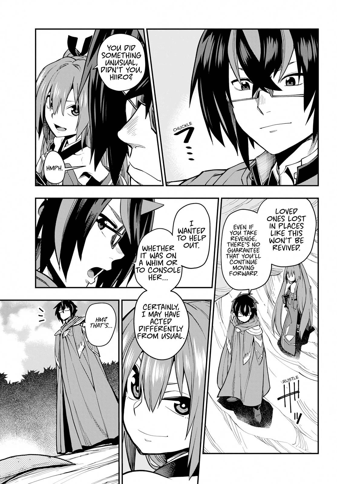 Konjiki No Moji Tsukai - Yuusha Yonin Ni Makikomareta Unique Cheat Chapter 55 - Page 23 in English