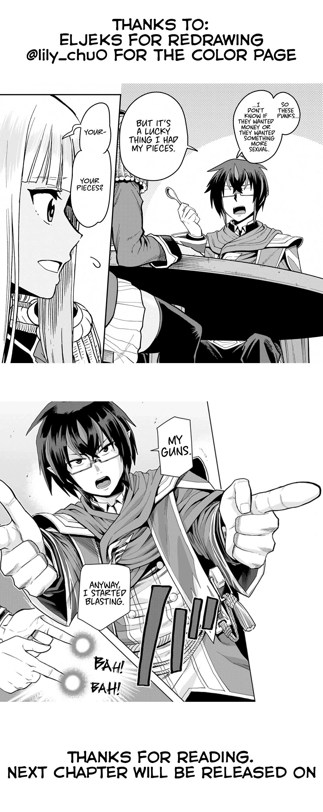 Konjiki No Moji Tsukai - Yuusha Yonin Ni Makikomareta Unique Cheat Chapter 57 - Page 32 in English