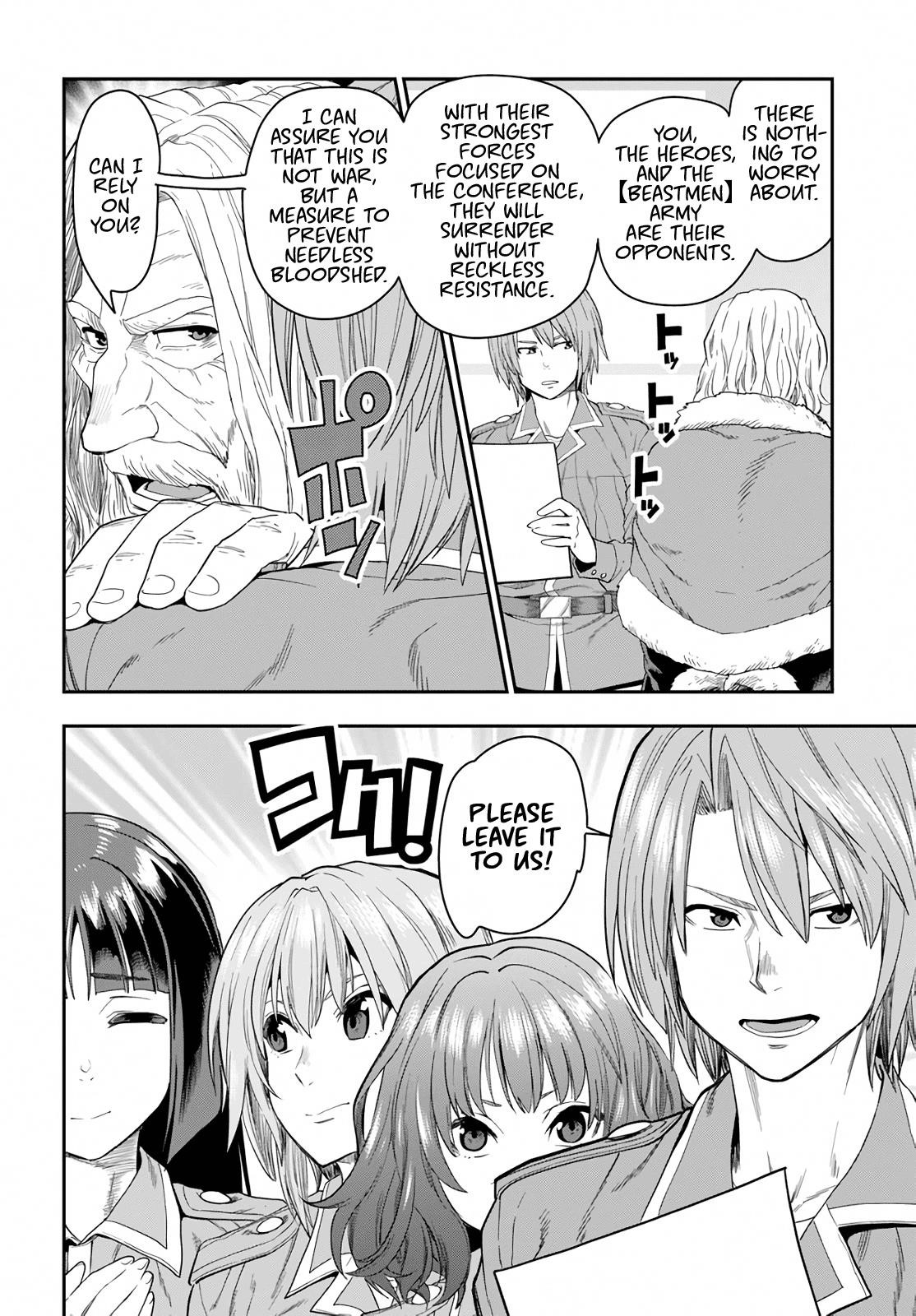 Konjiki No Moji Tsukai - Yuusha Yonin Ni Makikomareta Unique Cheat Chapter 61 - Page 6 in English