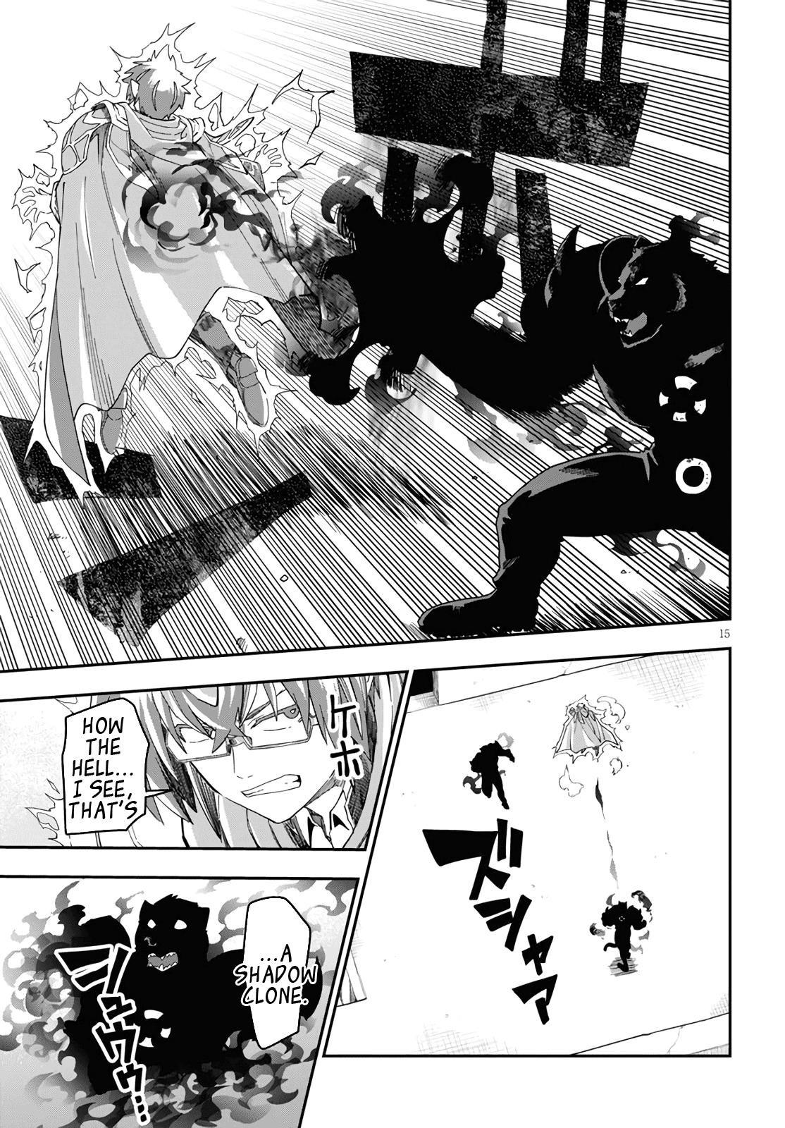 Konjiki No Moji Tsukai - Yuusha Yonin Ni Makikomareta Unique Cheat Chapter 68 - Page 15 in English