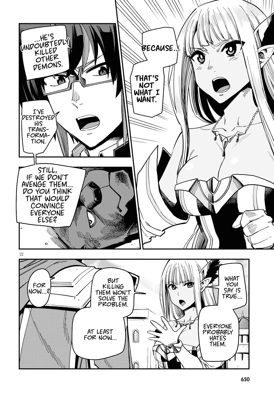 Konjiki No Moji Tsukai - Yuusha Yonin Ni Makikomareta Unique Cheat Chapter 68 - Page 22 in English