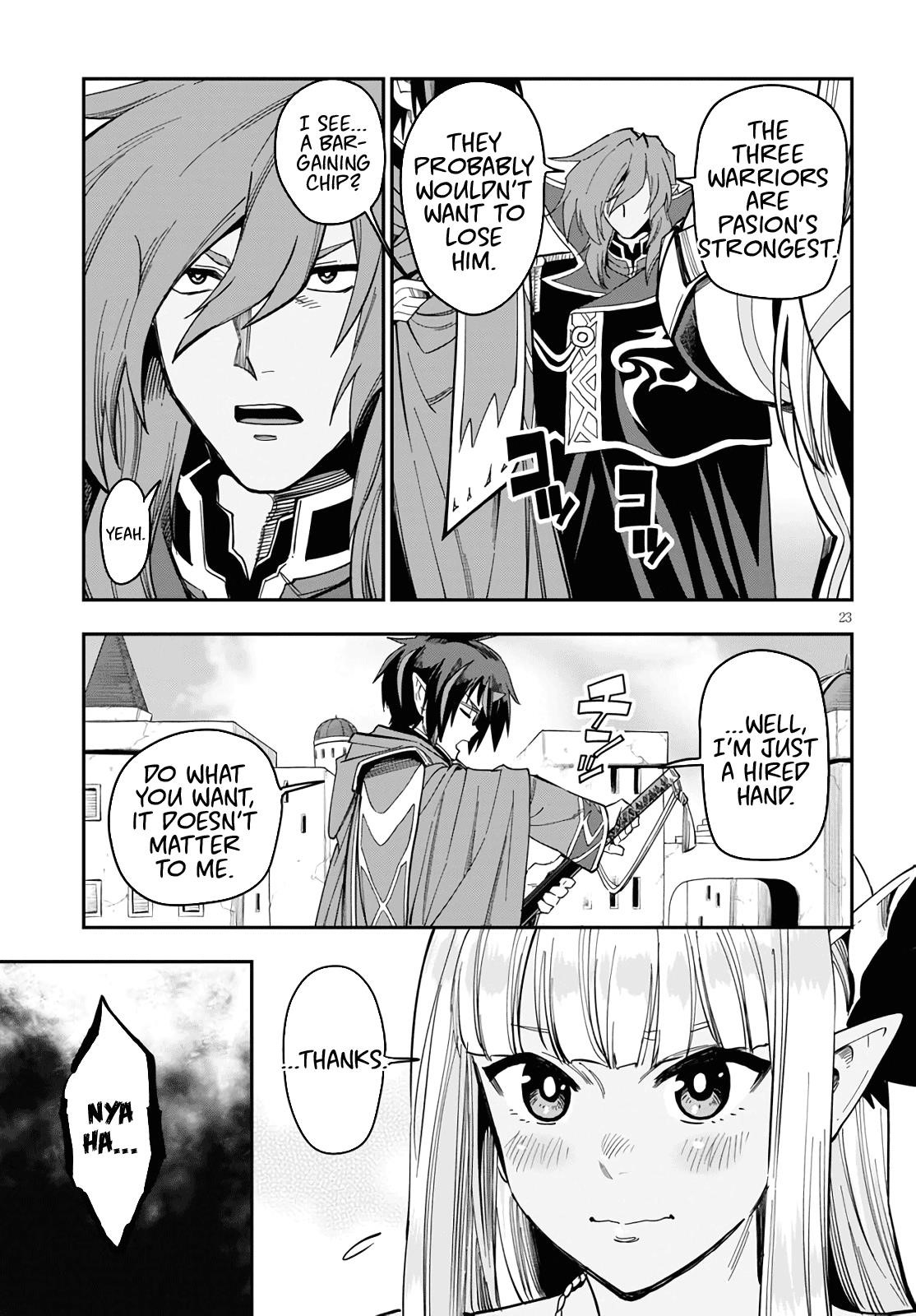 Konjiki No Moji Tsukai - Yuusha Yonin Ni Makikomareta Unique Cheat Chapter 68 - Page 23 in English