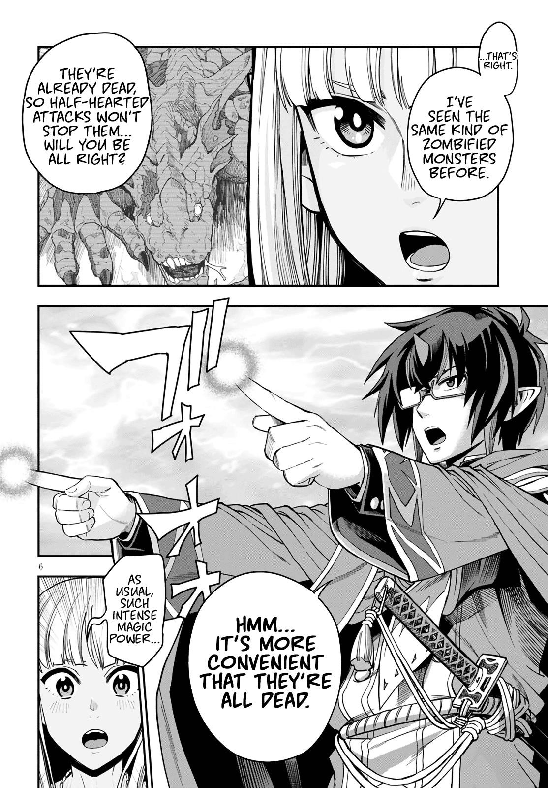 Konjiki No Moji Tsukai - Yuusha Yonin Ni Makikomareta Unique Cheat Chapter 69 - Page 6 in English