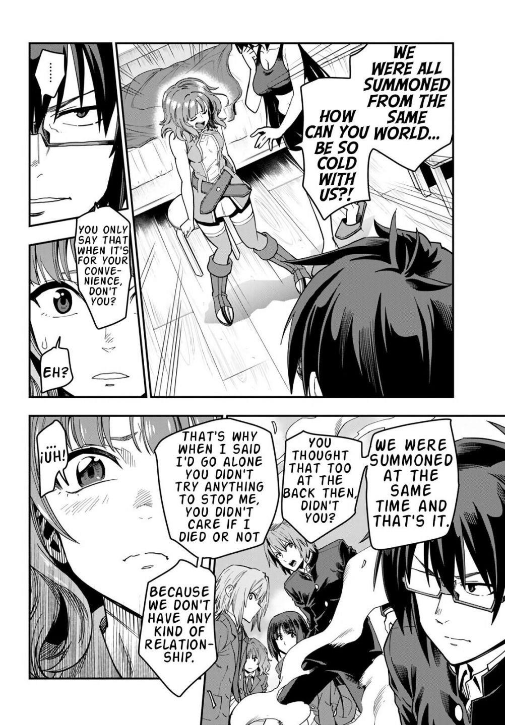 Konjiki No Moji Tsukai - Yuusha Yonin Ni Makikomareta Unique Cheat Chapter 70 - Page 18 in English