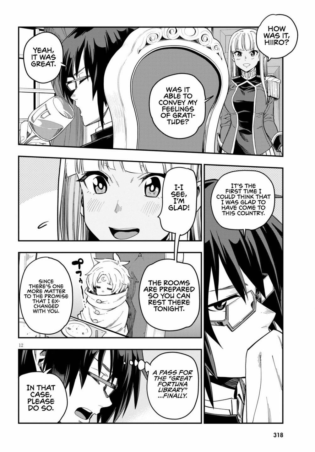 Konjiki No Moji Tsukai - Yuusha Yonin Ni Makikomareta Unique Cheat Chapter 73 - Page 11 in English