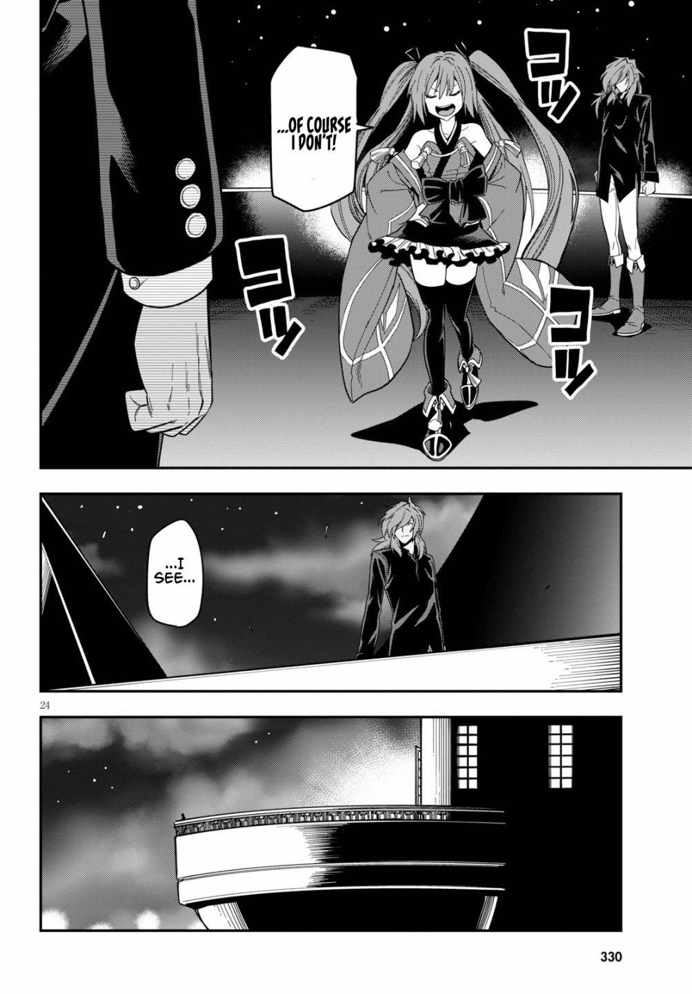 Konjiki No Moji Tsukai - Yuusha Yonin Ni Makikomareta Unique Cheat Chapter 73 - Page 23 in English