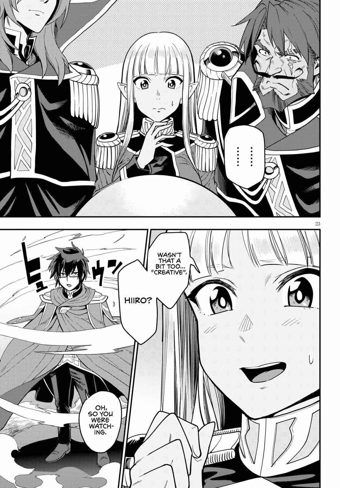 Konjiki No Moji Tsukai - Yuusha Yonin Ni Makikomareta Unique Cheat Chapter 74 - Page 22 in English
