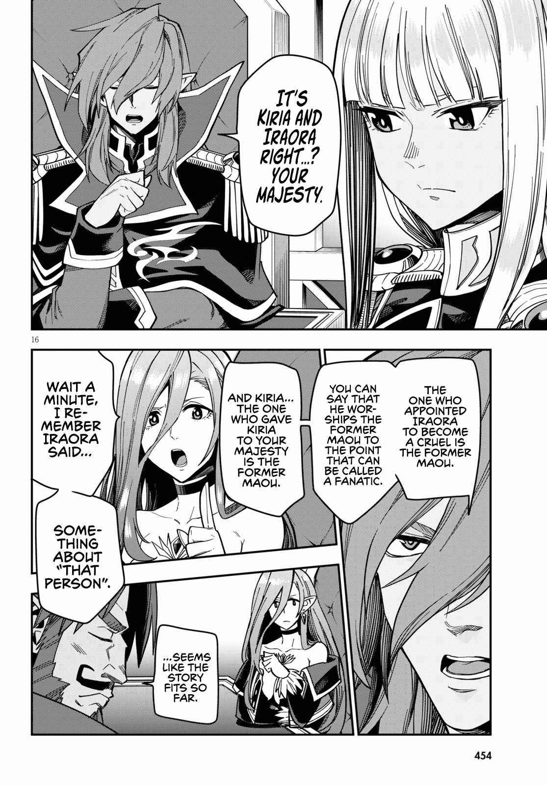 Konjiki No Moji Tsukai - Yuusha Yonin Ni Makikomareta Unique Cheat Chapter 75 - Page 16 in English