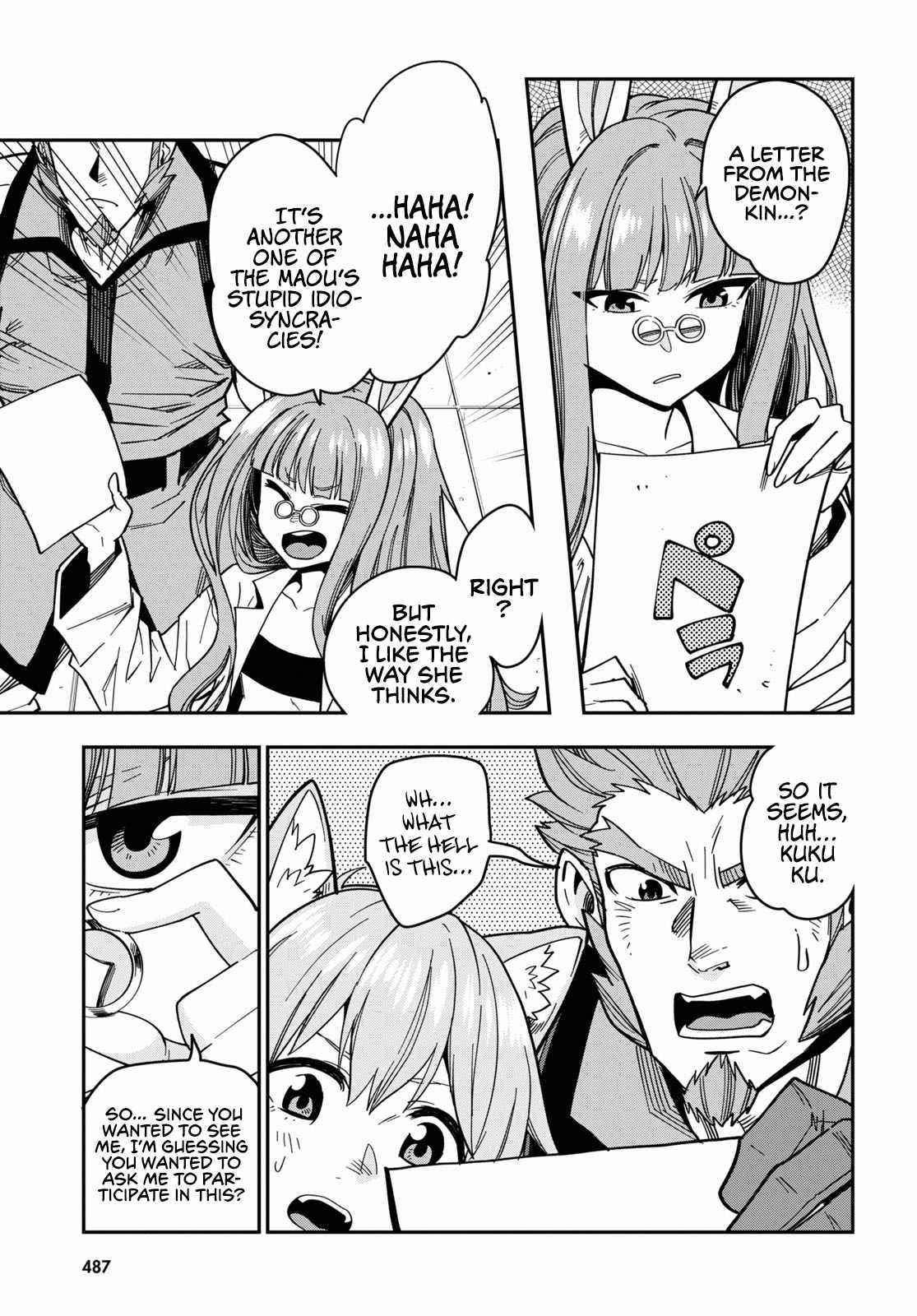 Konjiki No Moji Tsukai - Yuusha Yonin Ni Makikomareta Unique Cheat Chapter 76 - Page 32 in English