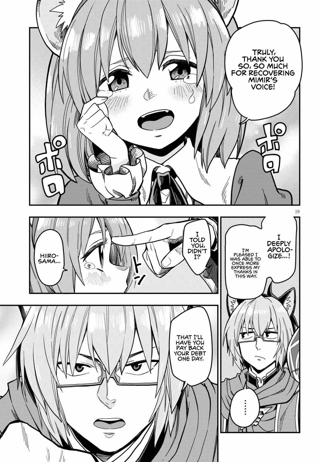 Konjiki No Moji Tsukai - Yuusha Yonin Ni Makikomareta Unique Cheat Chapter 78 - Page 19 in English