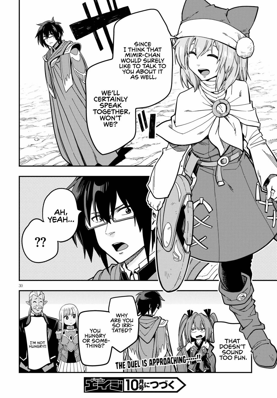 Konjiki No Moji Tsukai - Yuusha Yonin Ni Makikomareta Unique Cheat Chapter 79 - Page 30 in English