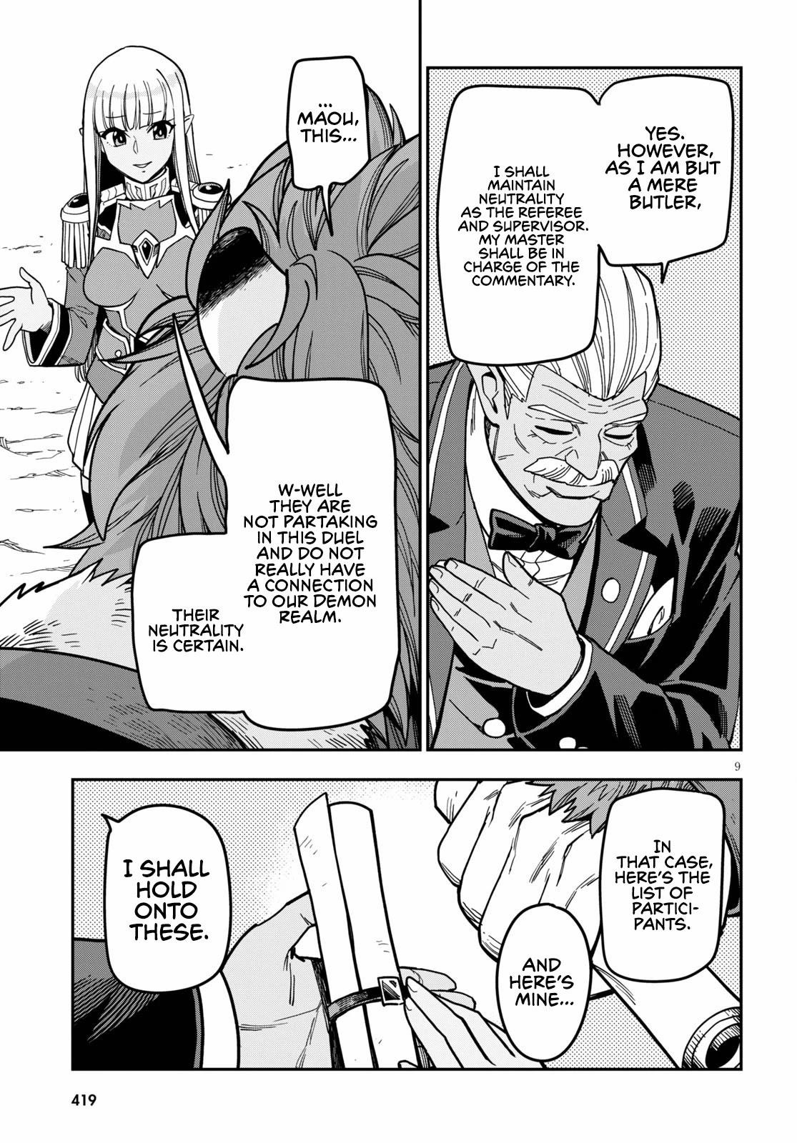 Konjiki No Moji Tsukai - Yuusha Yonin Ni Makikomareta Unique Cheat Chapter 80 - Page 9 in English
