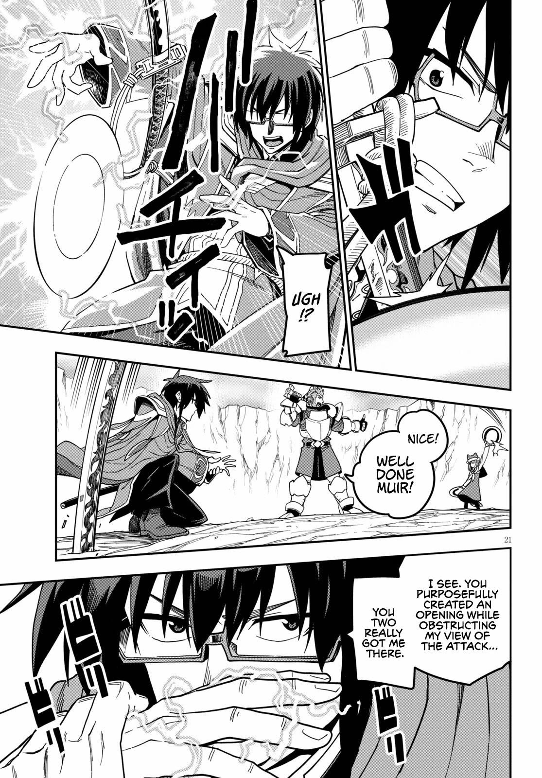 Konjiki No Moji Tsukai - Yuusha Yonin Ni Makikomareta Unique Cheat Chapter 81 - Page 23 in English