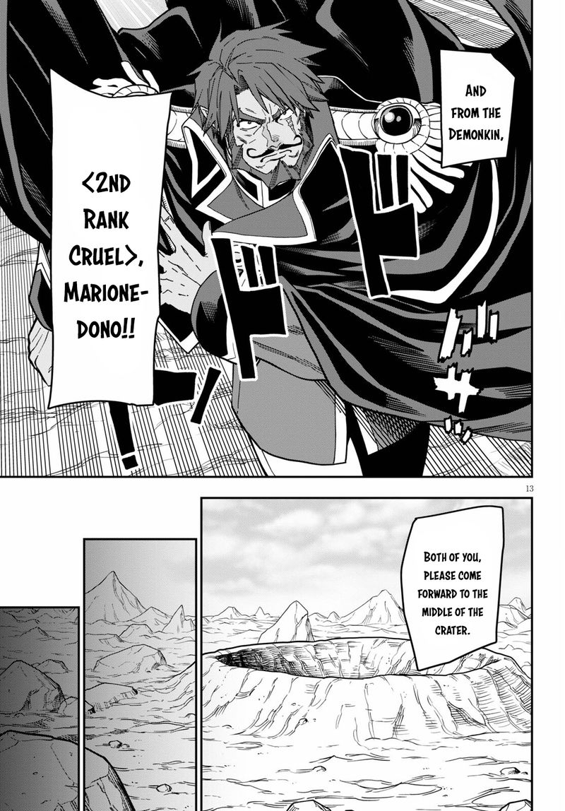 Konjiki No Moji Tsukai - Yuusha Yonin Ni Makikomareta Unique Cheat Chapter 83 - Page 13 in English