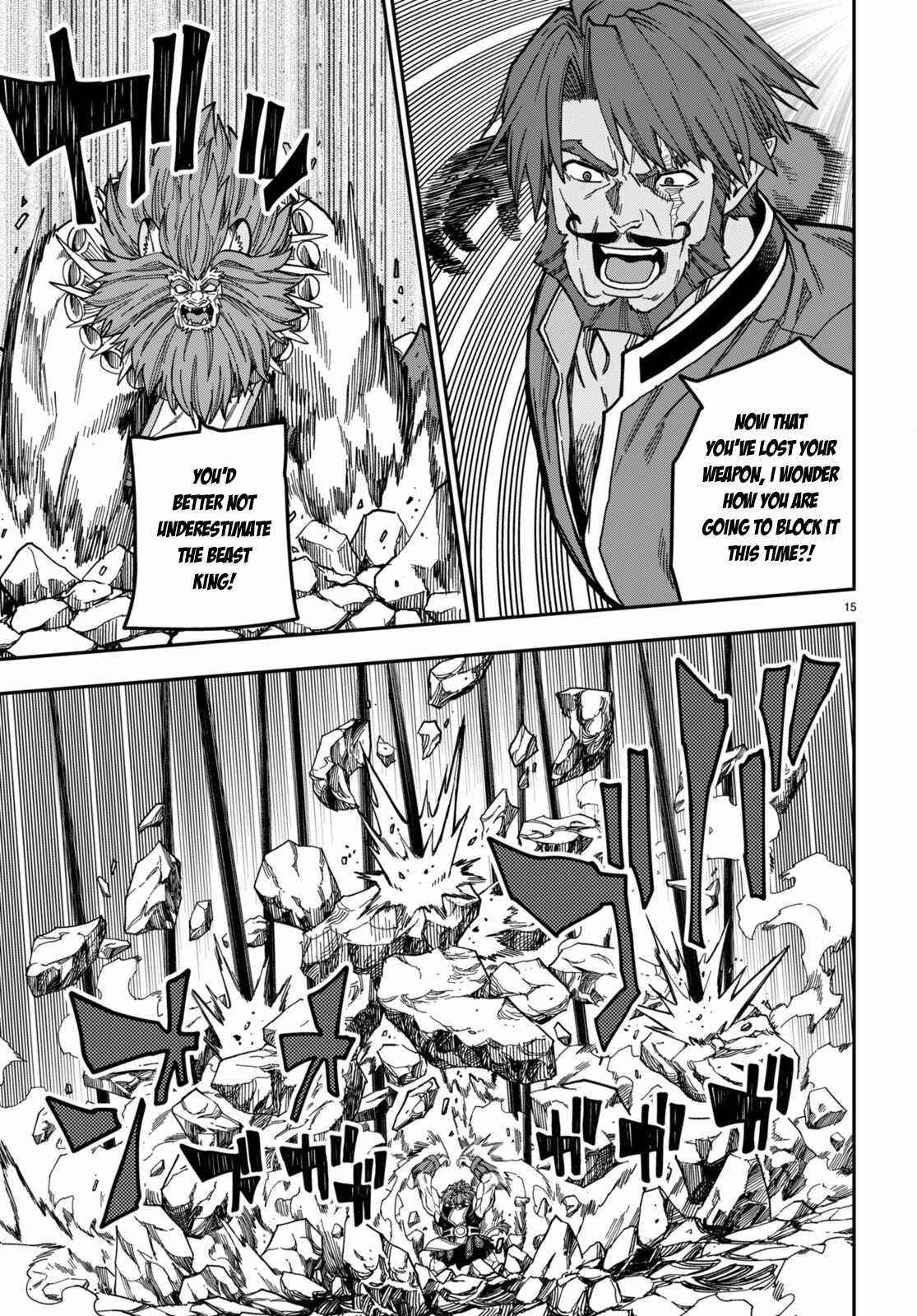 Konjiki No Moji Tsukai - Yuusha Yonin Ni Makikomareta Unique Cheat Chapter 84 - Page 15 in English