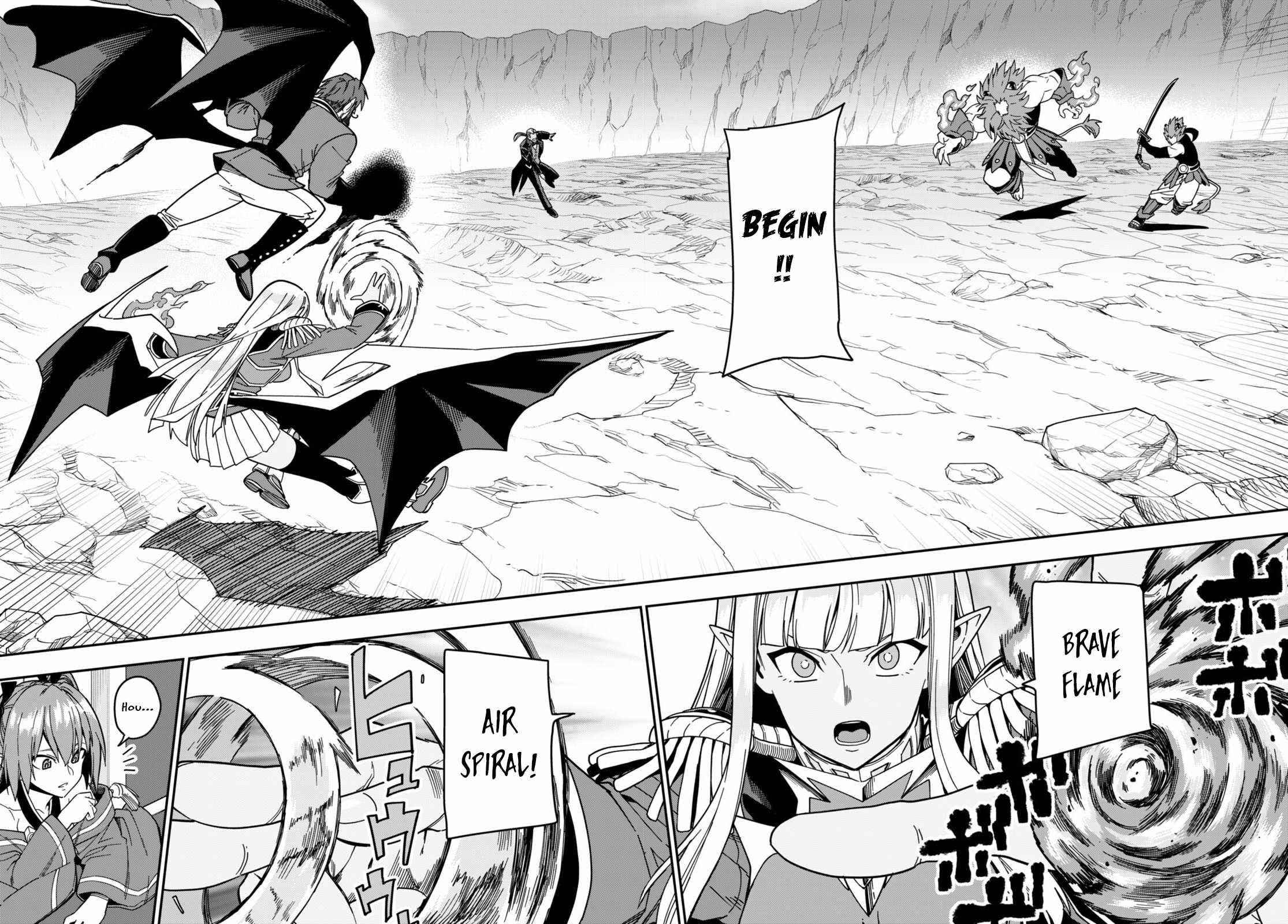 Konjiki No Moji Tsukai - Yuusha Yonin Ni Makikomareta Unique Cheat Chapter 89 - Page 12 in English
