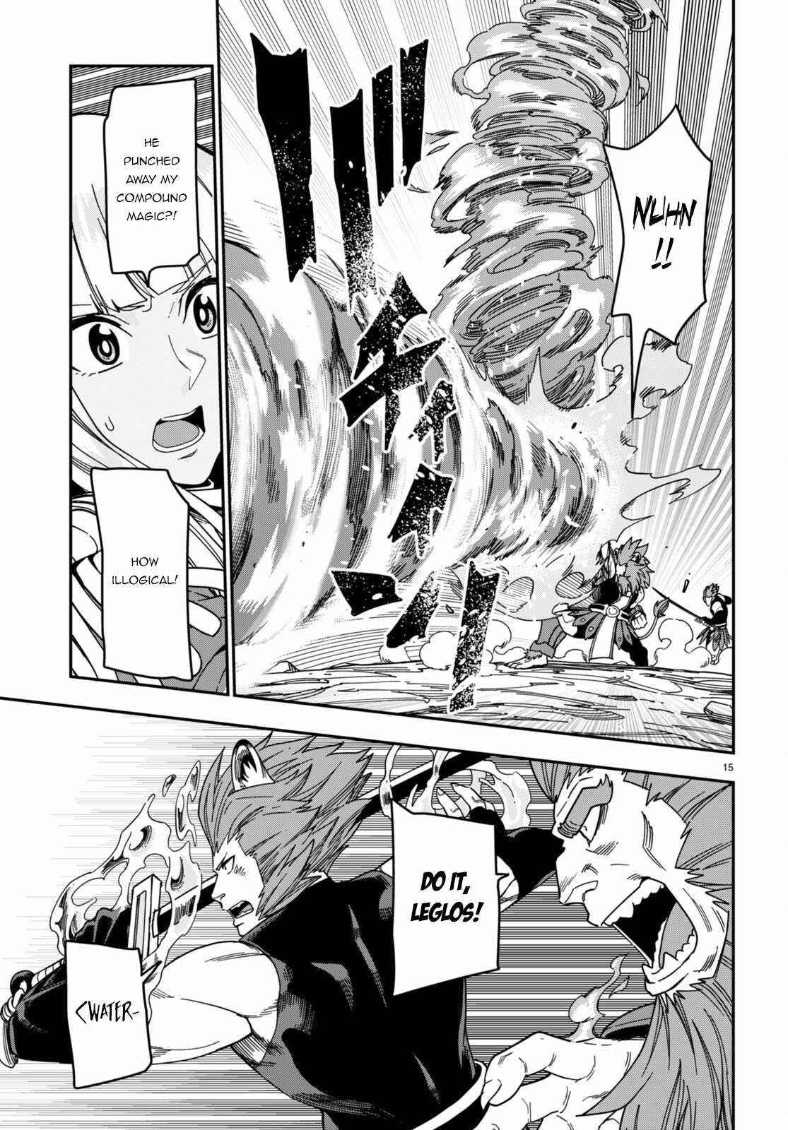 Konjiki No Moji Tsukai - Yuusha Yonin Ni Makikomareta Unique Cheat Chapter 89 - Page 14 in English