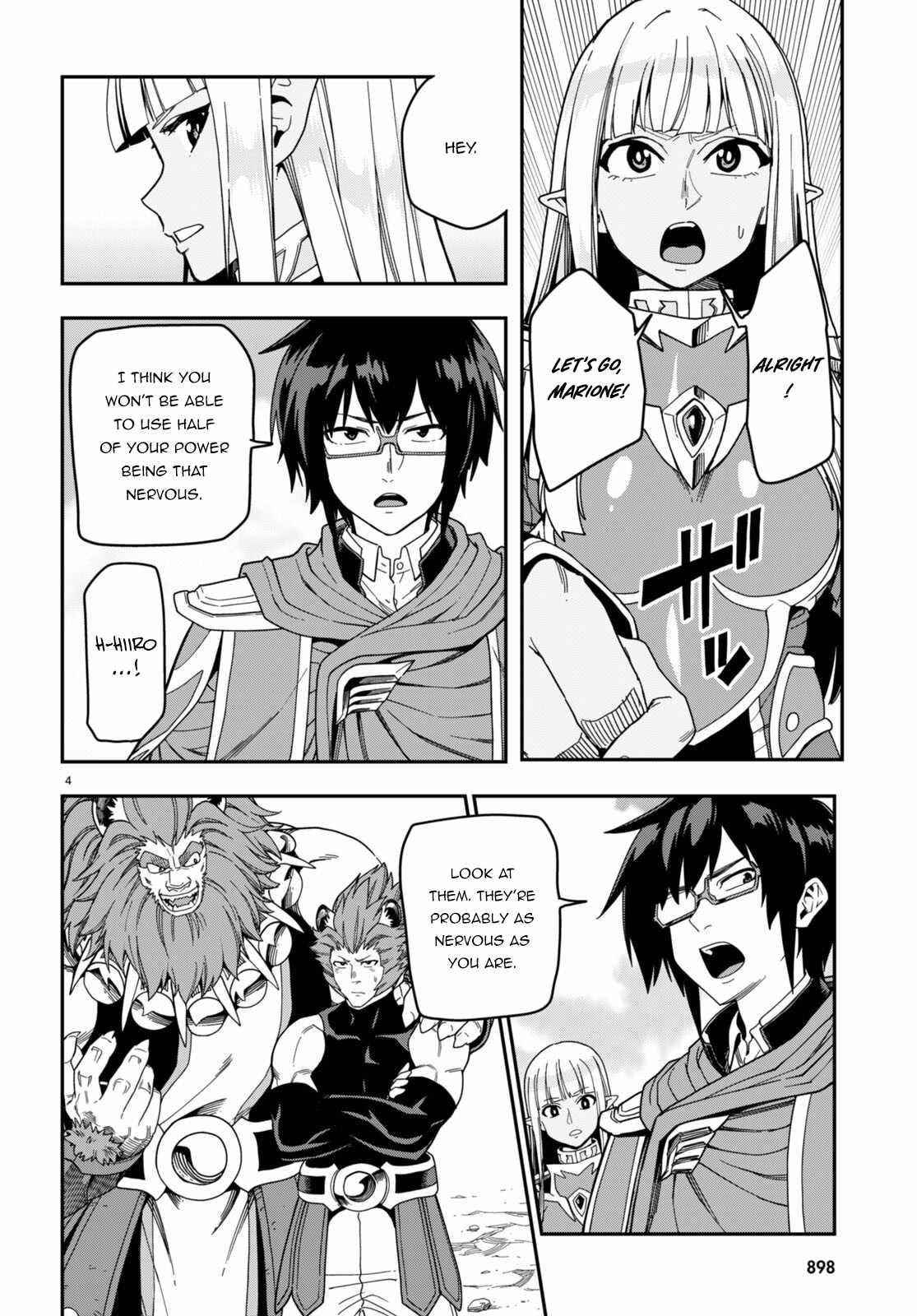 Konjiki No Moji Tsukai - Yuusha Yonin Ni Makikomareta Unique Cheat Chapter 89 - Page 4 in English