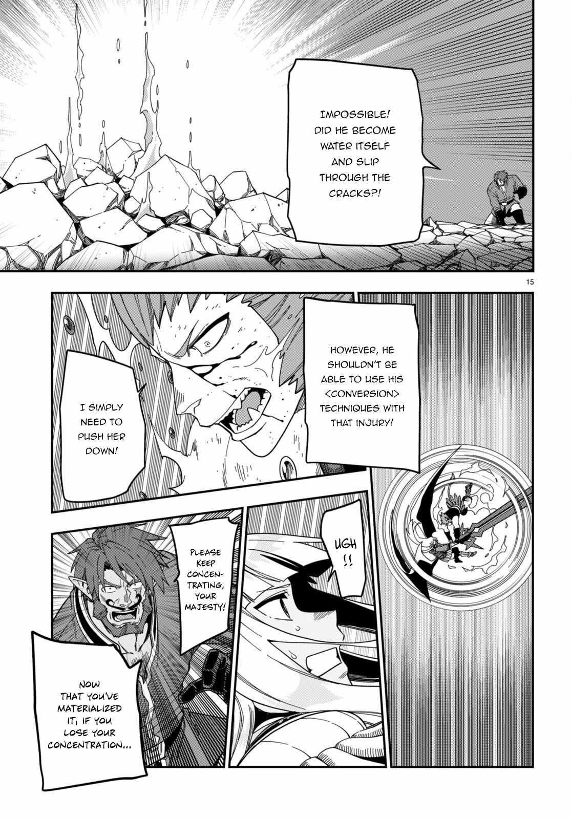 Konjiki No Moji Tsukai - Yuusha Yonin Ni Makikomareta Unique Cheat Chapter 90 - Page 14 in English