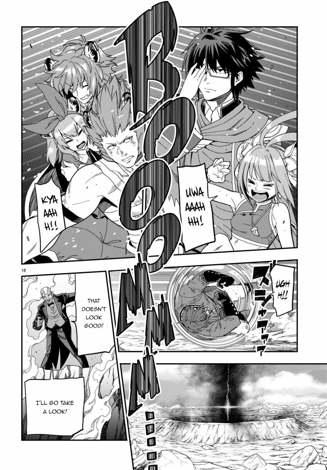 Konjiki No Moji Tsukai - Yuusha Yonin Ni Makikomareta Unique Cheat Chapter 90 - Page 18 in English