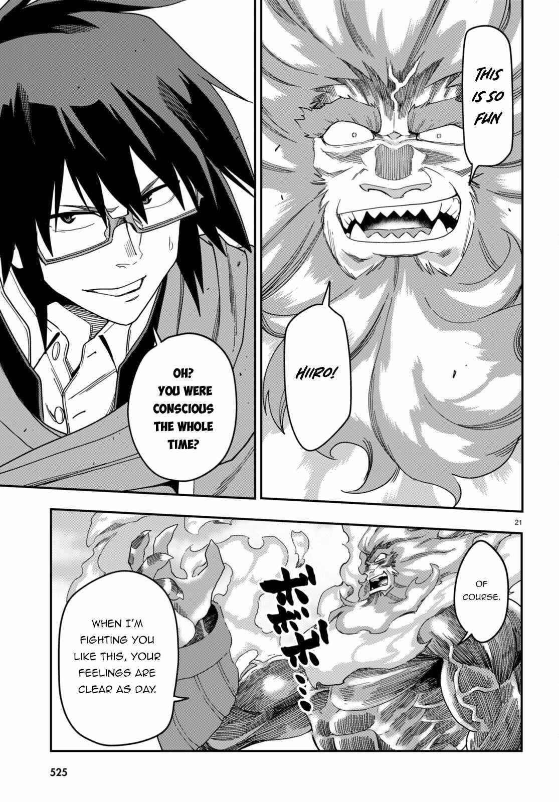Konjiki No Moji Tsukai - Yuusha Yonin Ni Makikomareta Unique Cheat Chapter 92 - Page 21 in English
