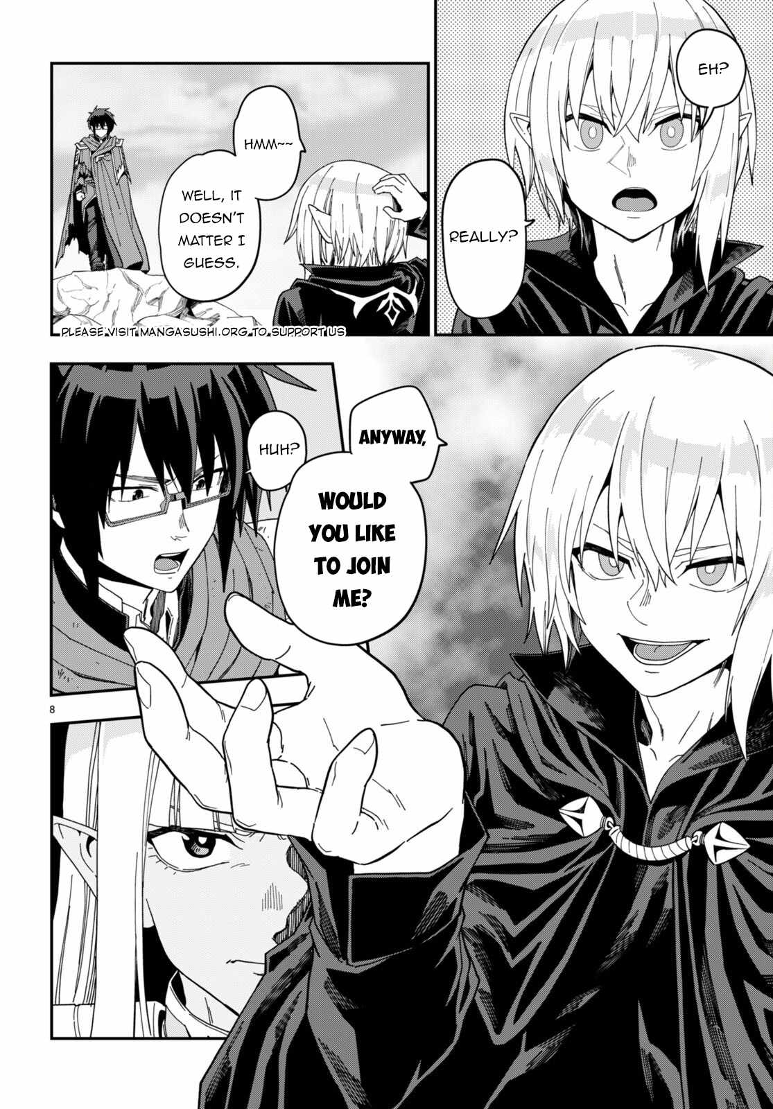 Konjiki No Moji Tsukai - Yuusha Yonin Ni Makikomareta Unique Cheat Chapter 96 - Page 10 in English