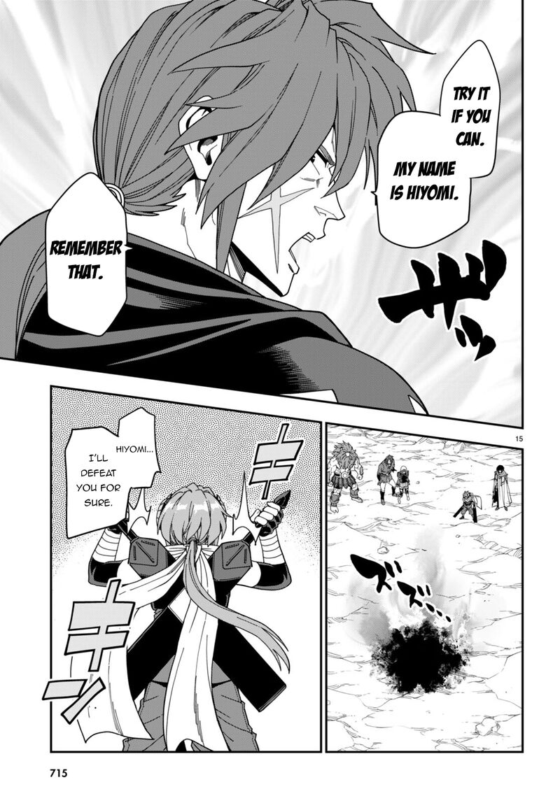 Konjiki No Moji Tsukai - Yuusha Yonin Ni Makikomareta Unique Cheat Chapter 97 - Page 14 in English