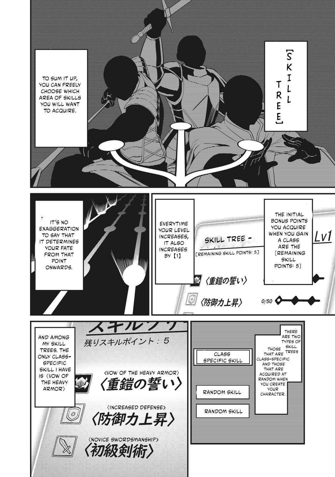 The Exiled Reincarnated Heavy Knight Is Unrivaled In Game Knowledge Chapter 1.2 - Page 3 in English