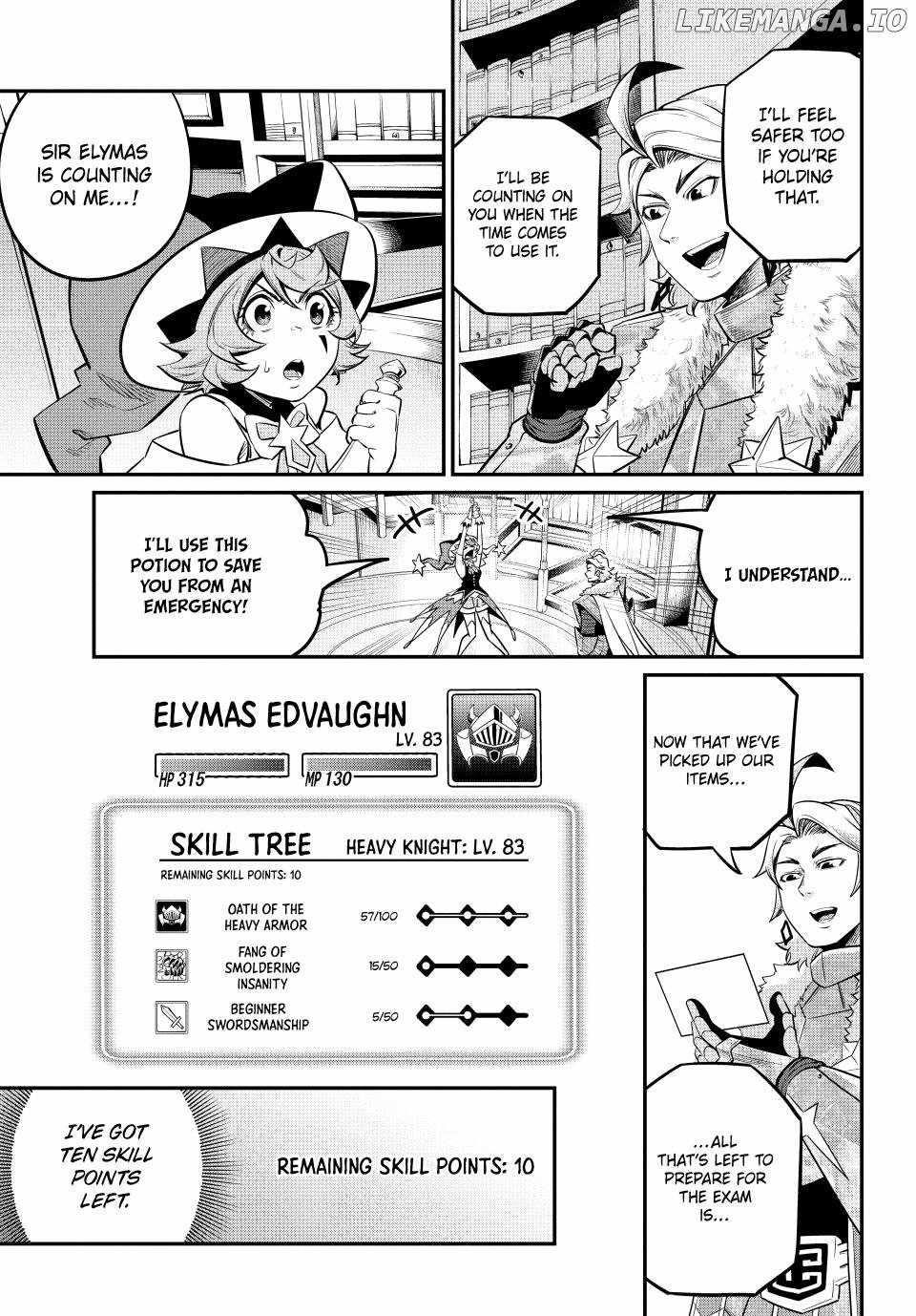 The Exiled Reincarnated Heavy Knight Is Unrivaled In Game Knowledge Chapter 132 - Page 11 in English
