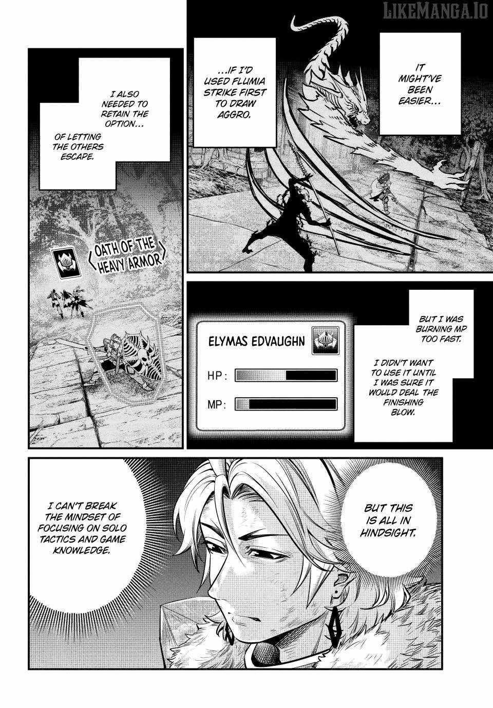 The Exiled Reincarnated Heavy Knight Is Unrivaled In Game Knowledge Chapter 140 - Page 4 in English