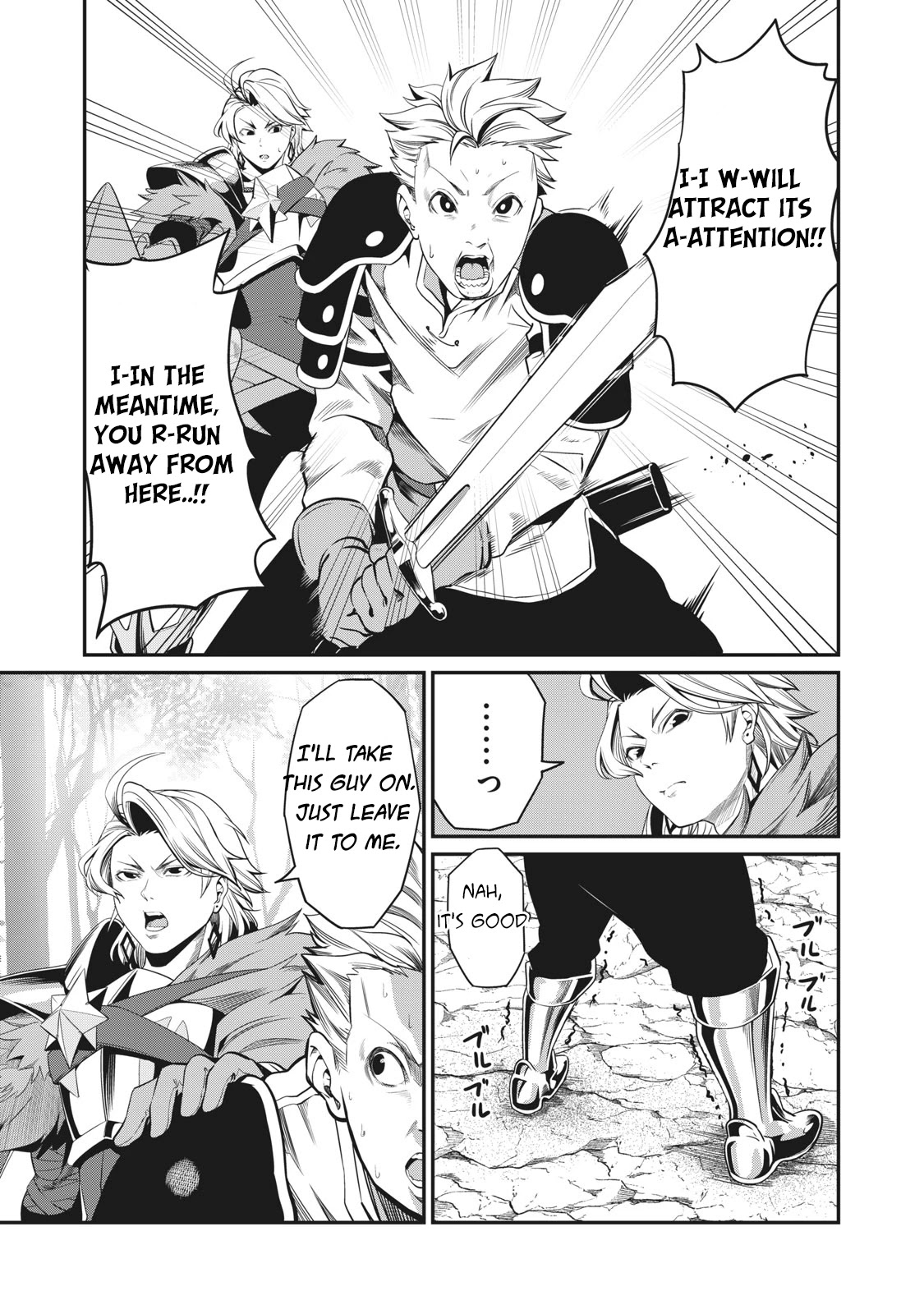 The Exiled Reincarnated Heavy Knight Is Unrivaled In Game Knowledge Chapter 2 - Page 13 in English