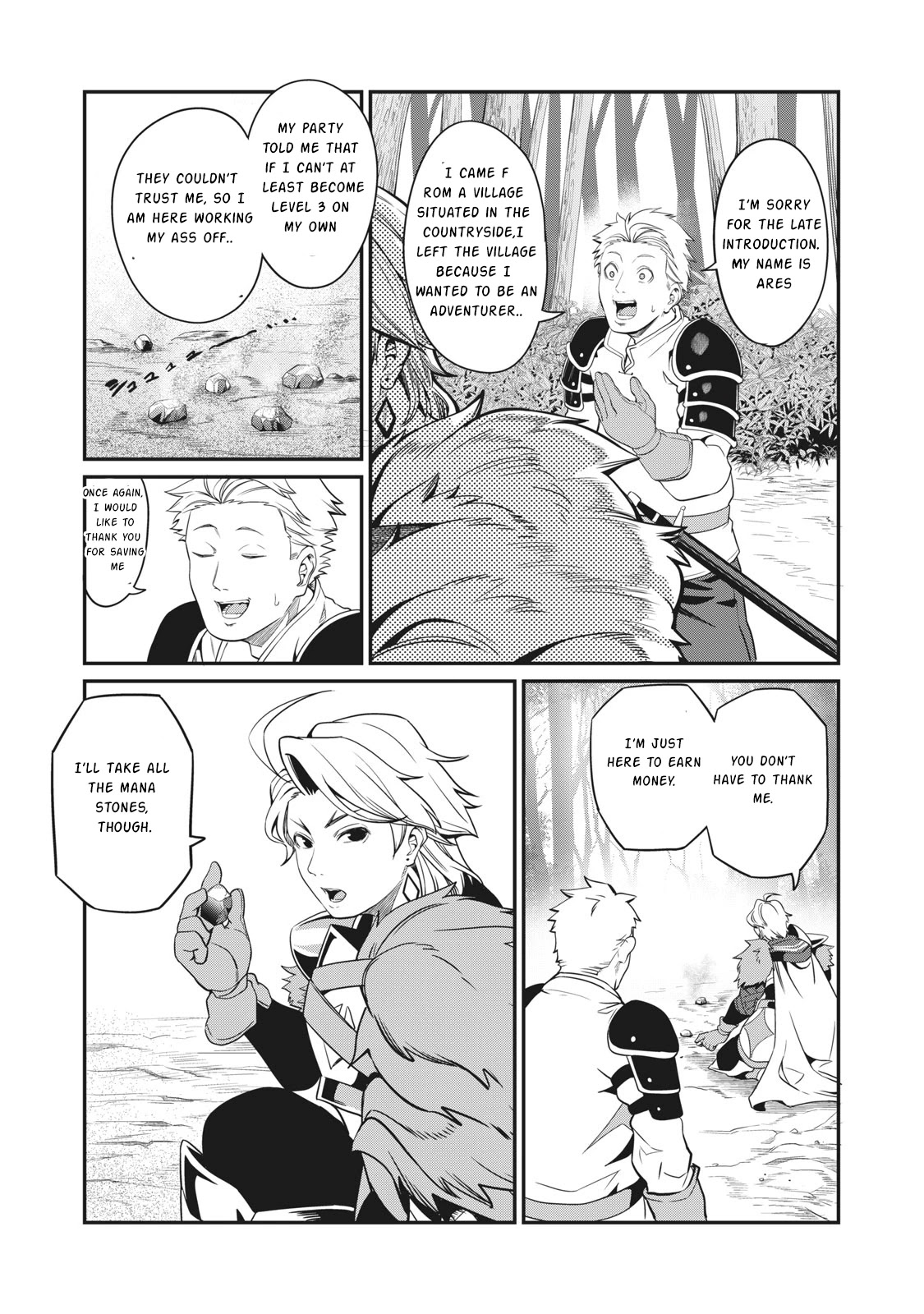 The Exiled Reincarnated Heavy Knight Is Unrivaled In Game Knowledge Chapter 2 - Page 3 in English