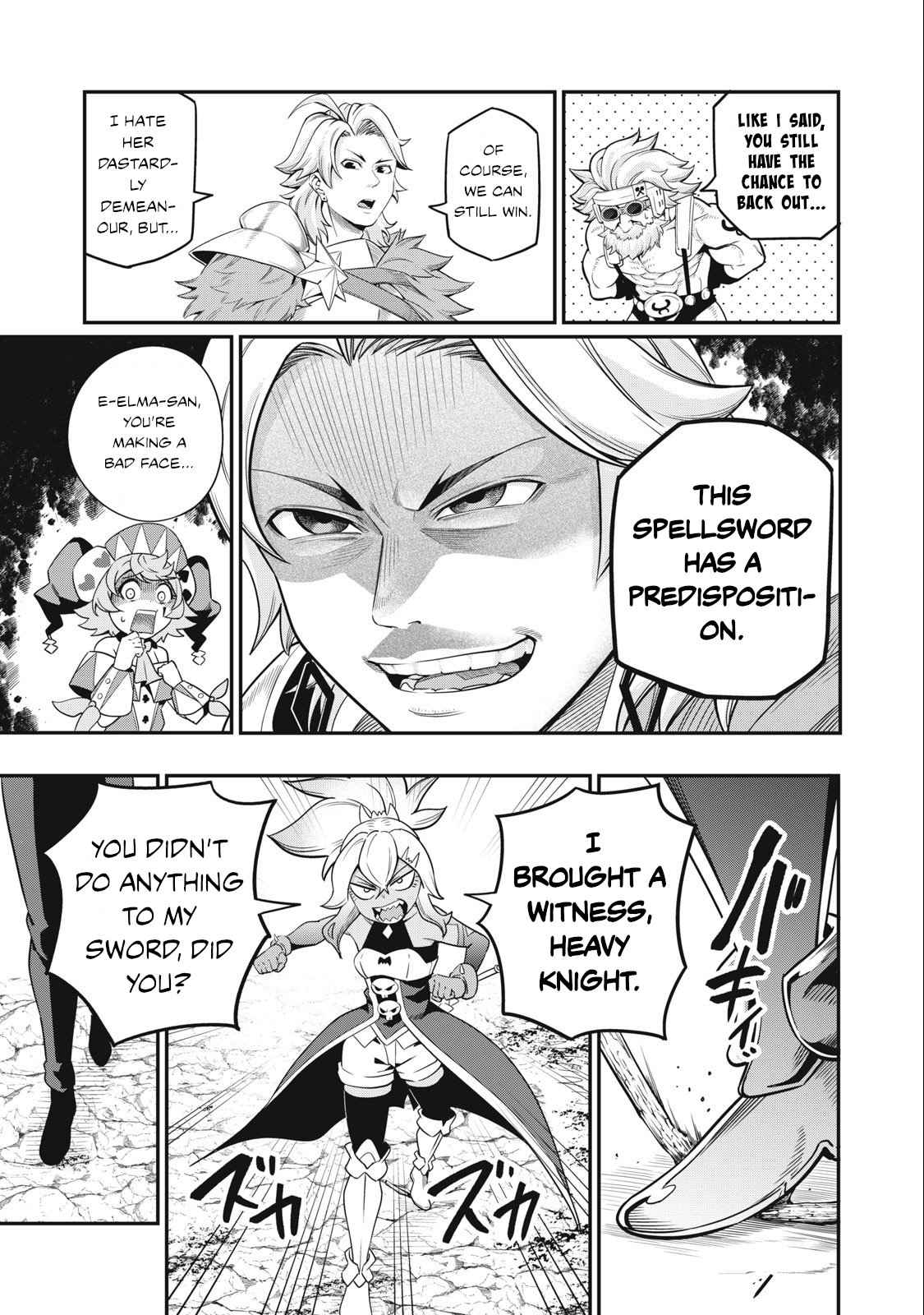 The Exiled Reincarnated Heavy Knight Is Unrivaled In Game Knowledge Chapter 46 - Page 13 in English