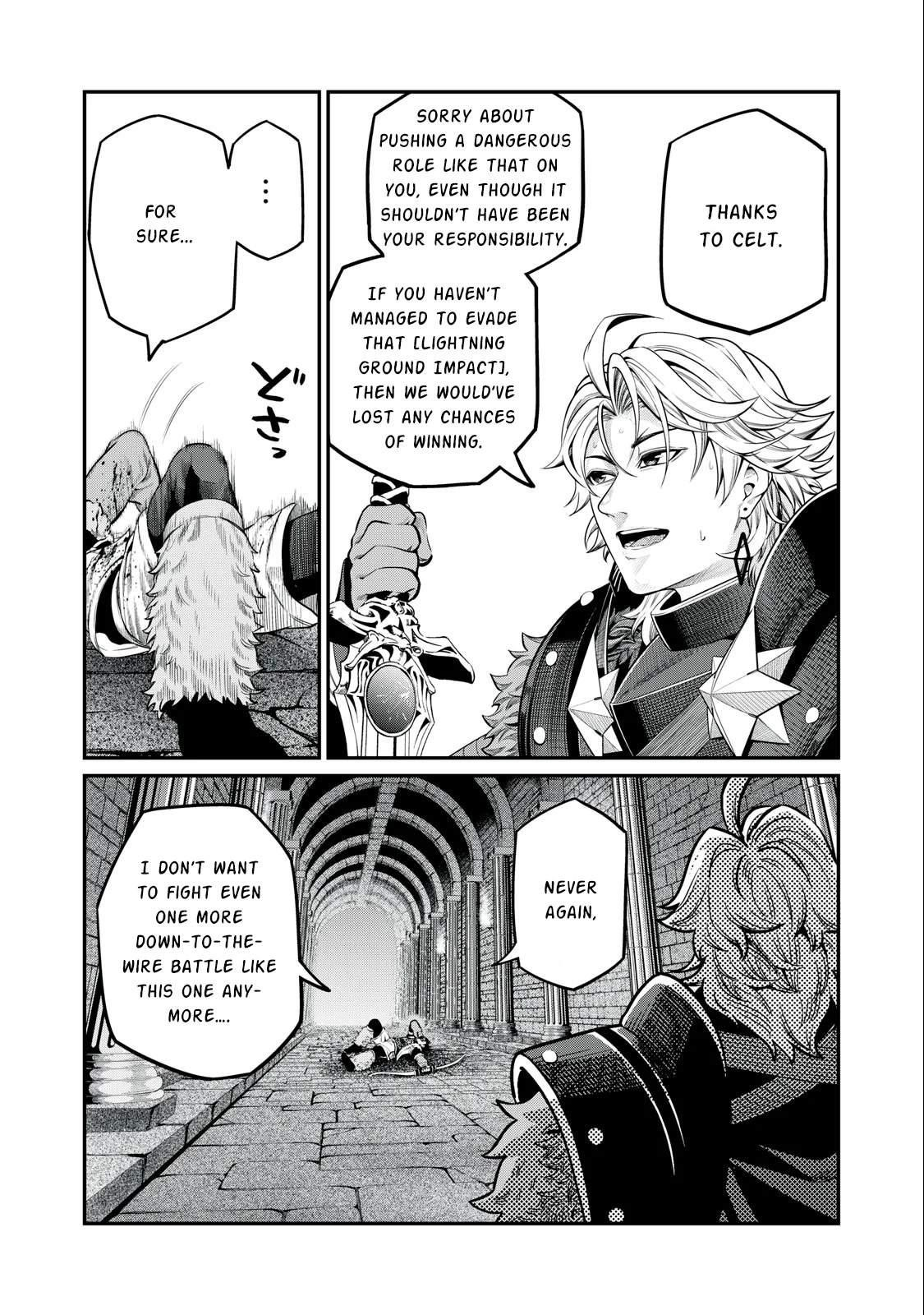The Exiled Reincarnated Heavy Knight Is Unrivaled In Game Knowledge Chapter 63 - Page 17 in English