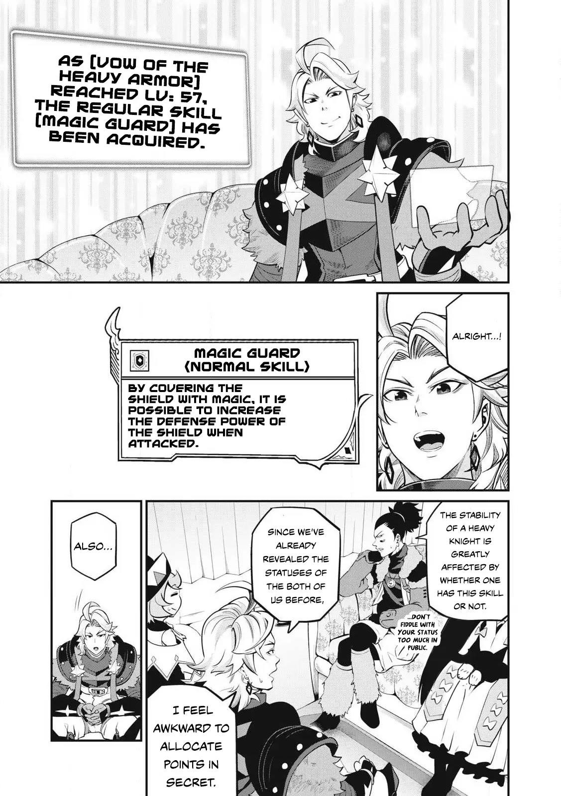 The Exiled Reincarnated Heavy Knight Is Unrivaled In Game Knowledge Chapter 90 - Page 9 in English