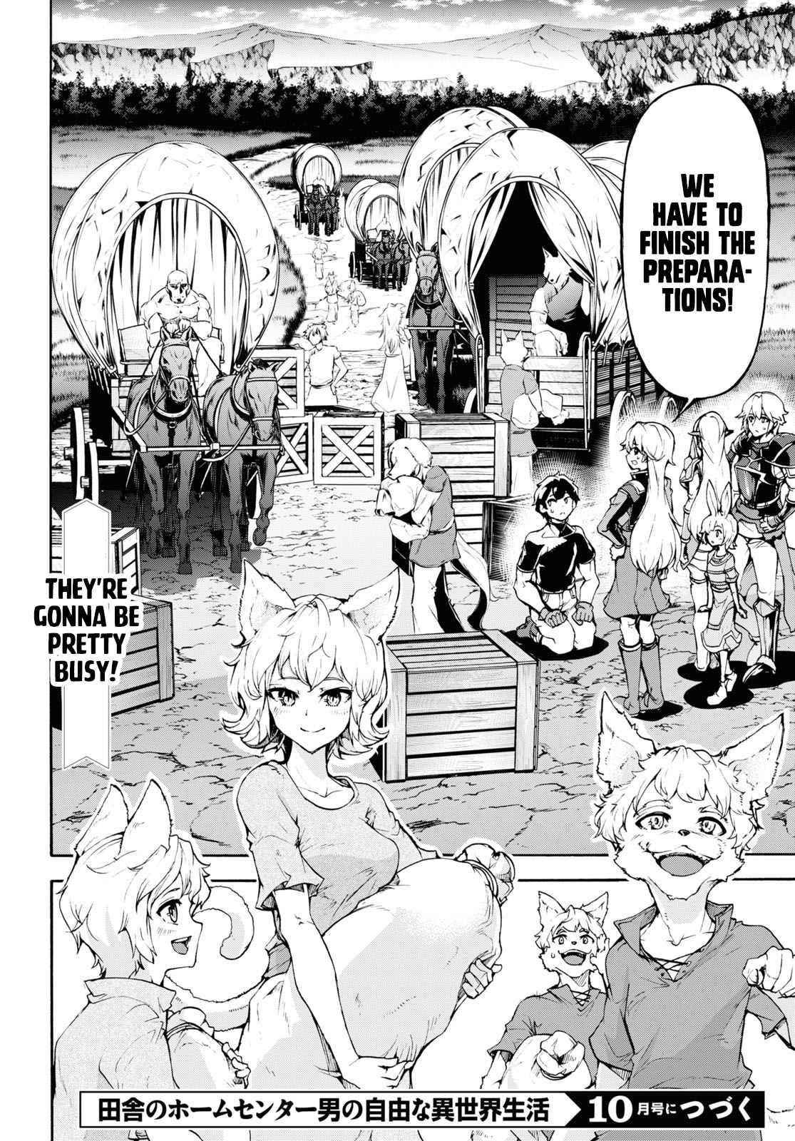 The Home Improvement Store Employee Building An Agricultural Village In Another World Chapter 35 - Page 28 in English