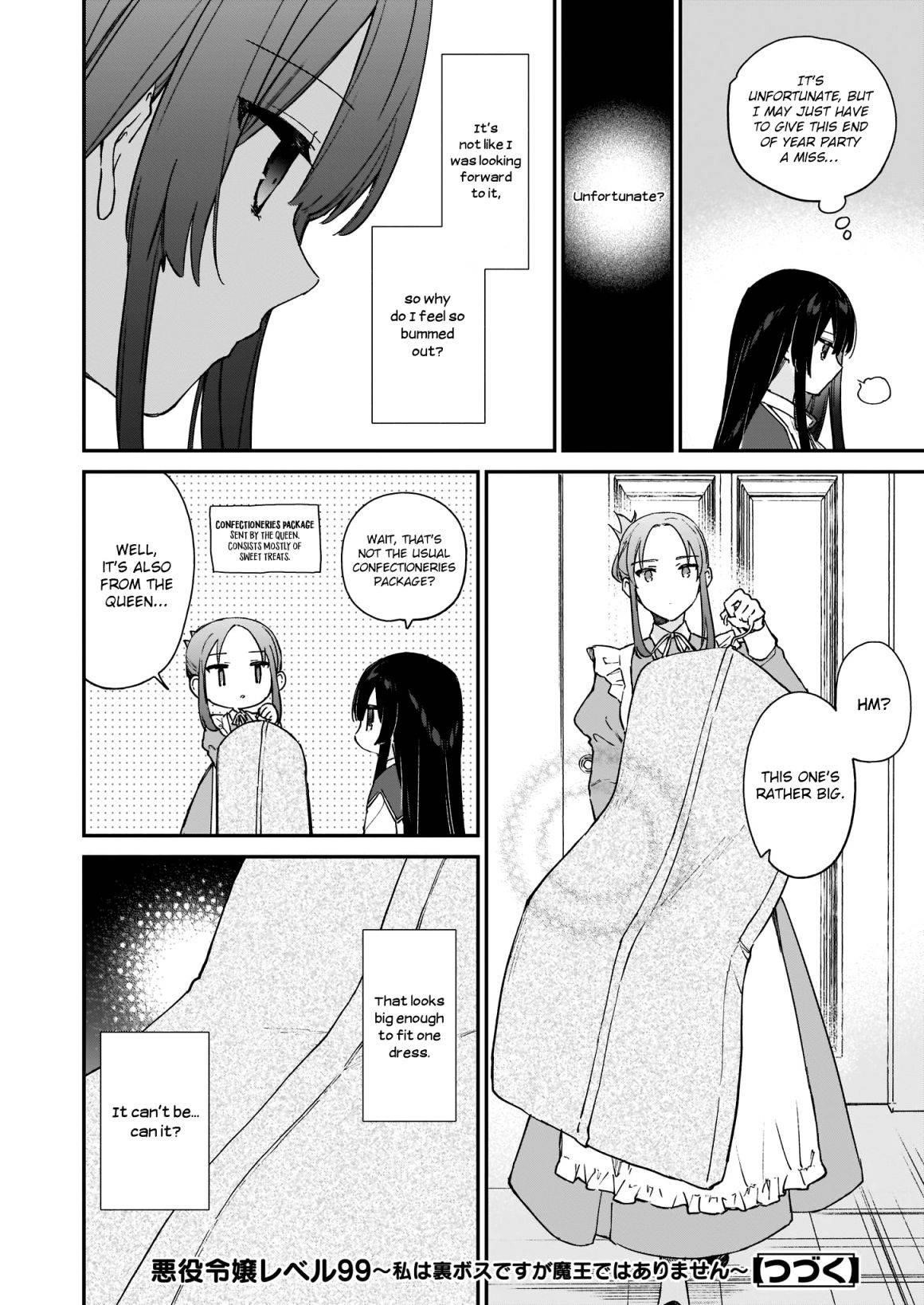 Villainess Level 99 ~I May Be The Hidden Boss But I’m Not The Demon Lord~ Chapter 13.1 - Page 14 in English