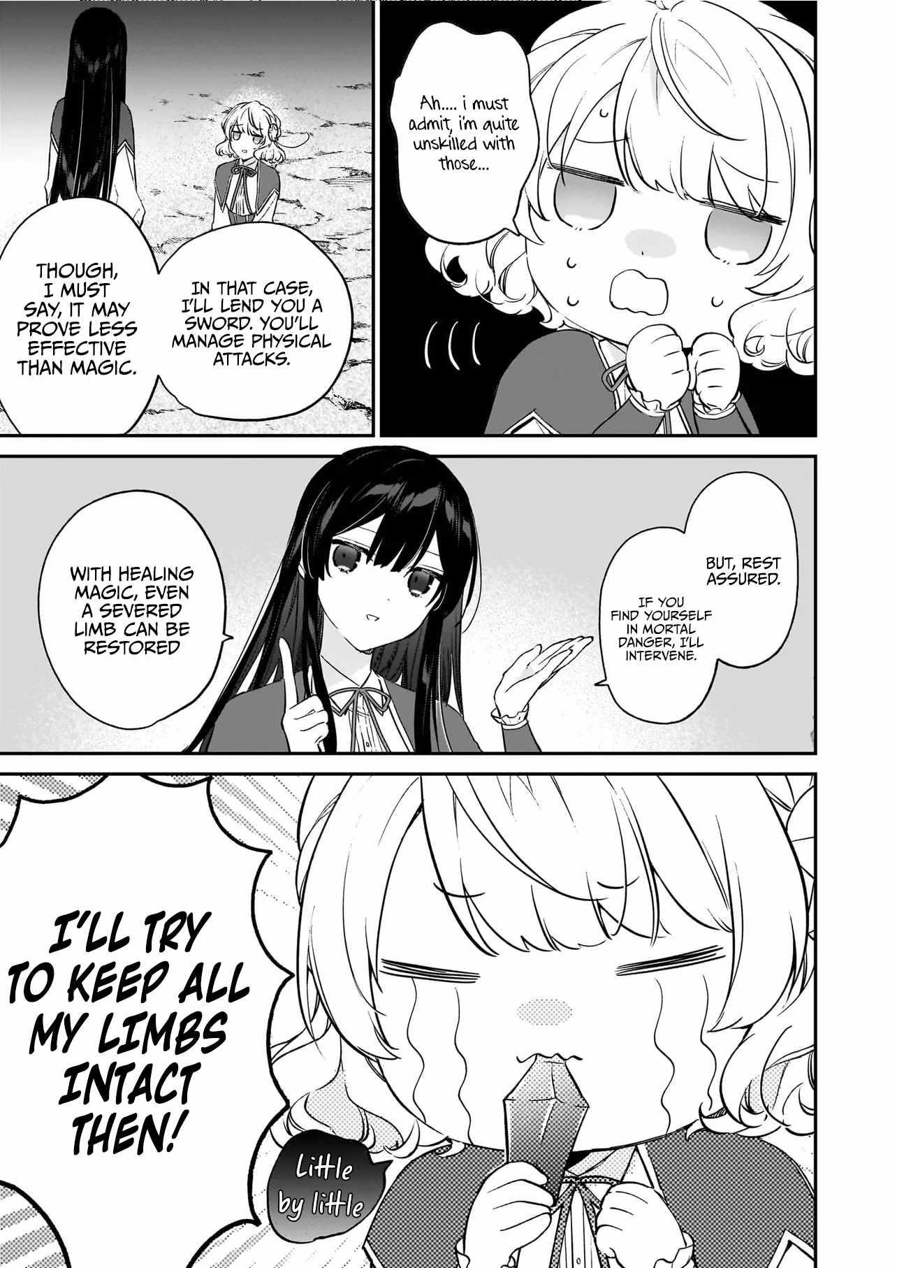 Villainess Level 99 ~I May Be The Hidden Boss But I’m Not The Demon Lord~ Chapter 21.3 - Page 12 in English