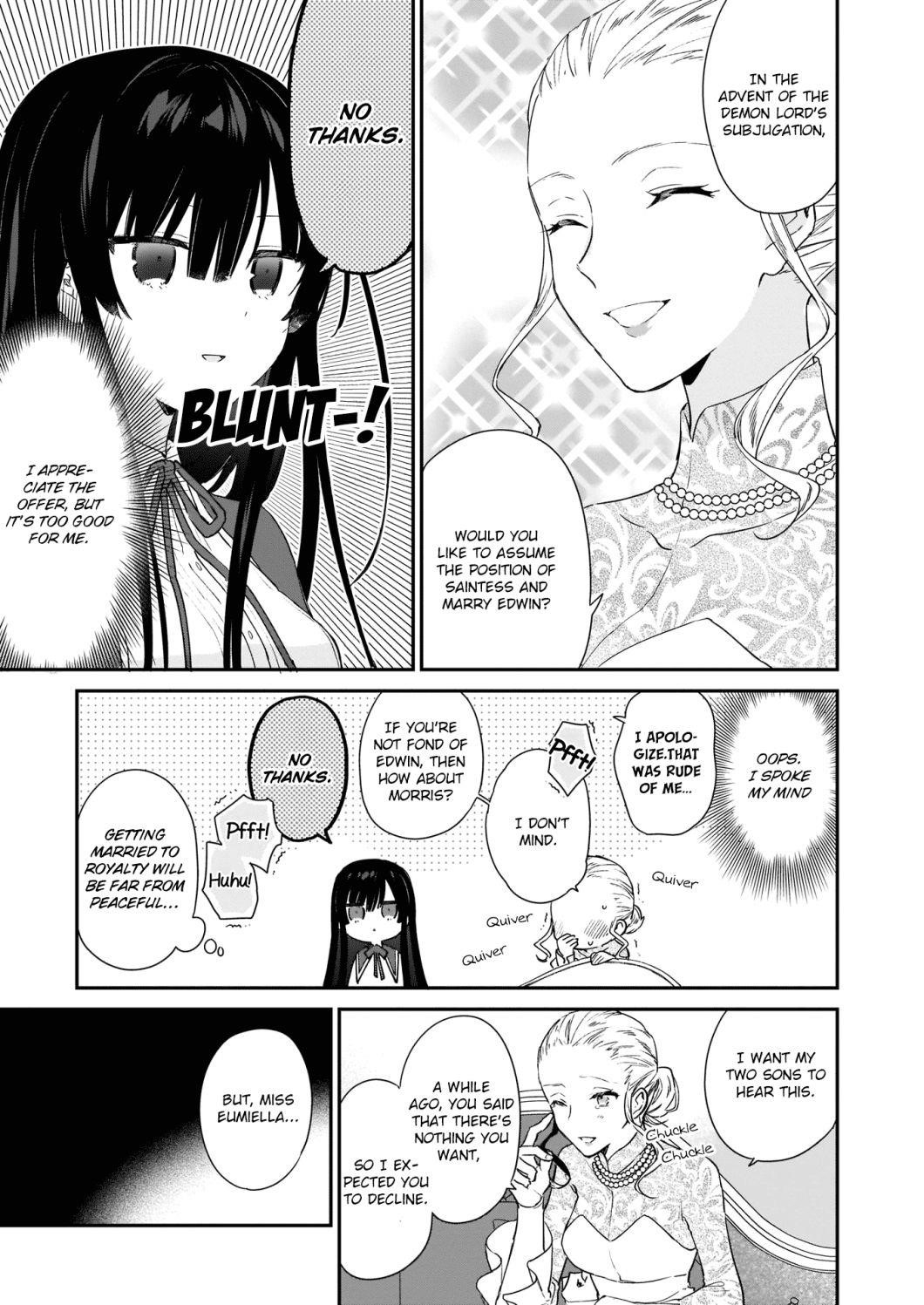 Villainess Level 99 ~I May Be The Hidden Boss But I’m Not The Demon Lord~ Chapter 3 - Page 9 in English
