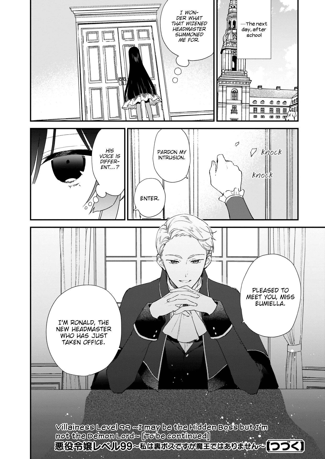 Villainess Level 99 ~I May Be The Hidden Boss But I’m Not The Demon Lord~ Chapter 5 - Page 28 in English