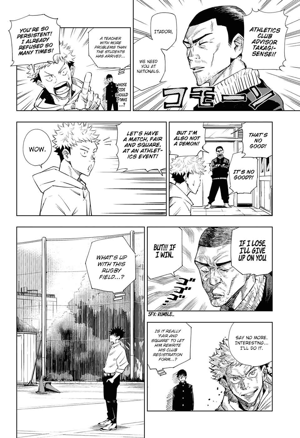 JUJUTSU KAISEN Chapter 1 - Page 9 in English