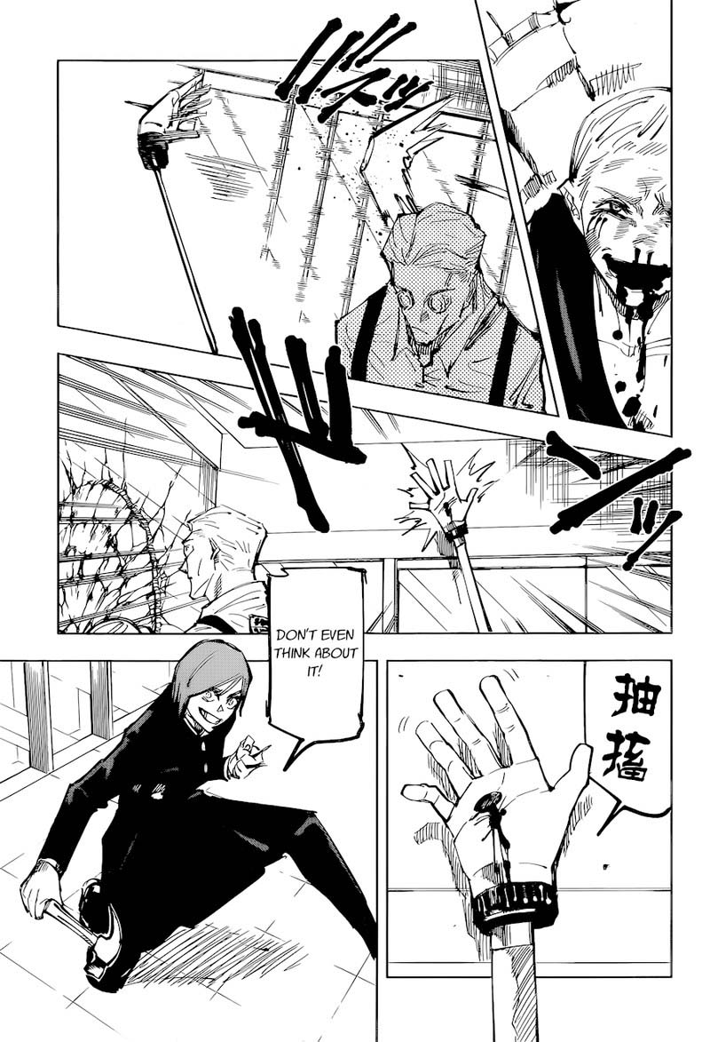 JUJUTSU KAISEN Chapter 100 - Page 13 in English